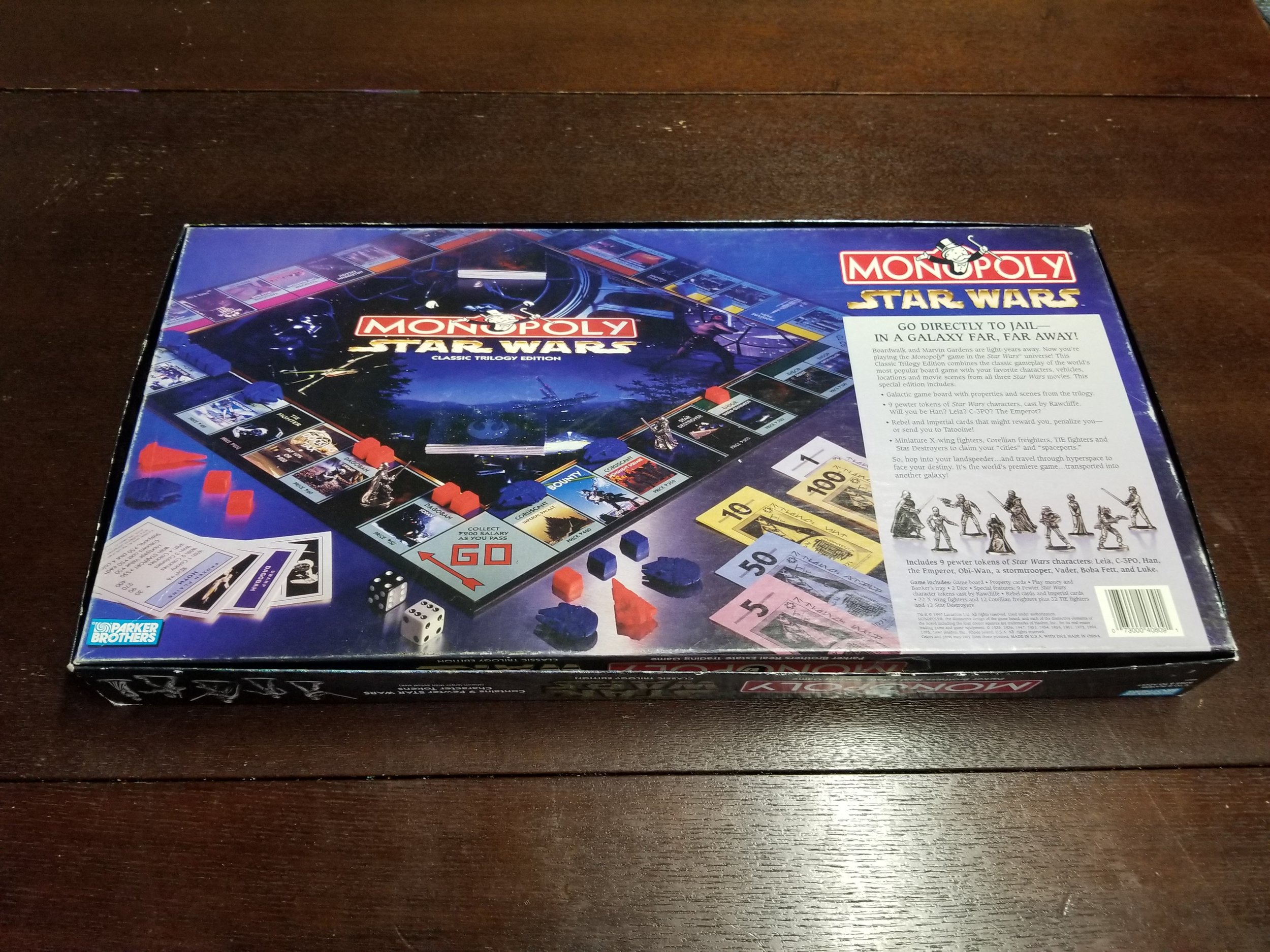 Hotels/Houses Details about   Monopoly Star Wars Classic Trilogy Edition Empire/Rebel 