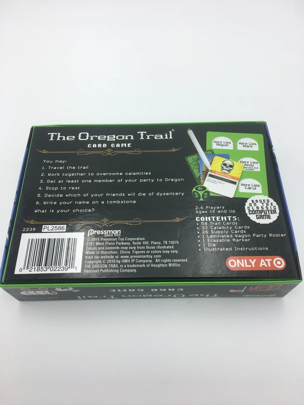 The Oregon Trail Card Game (2016) — Dunce Cap Games