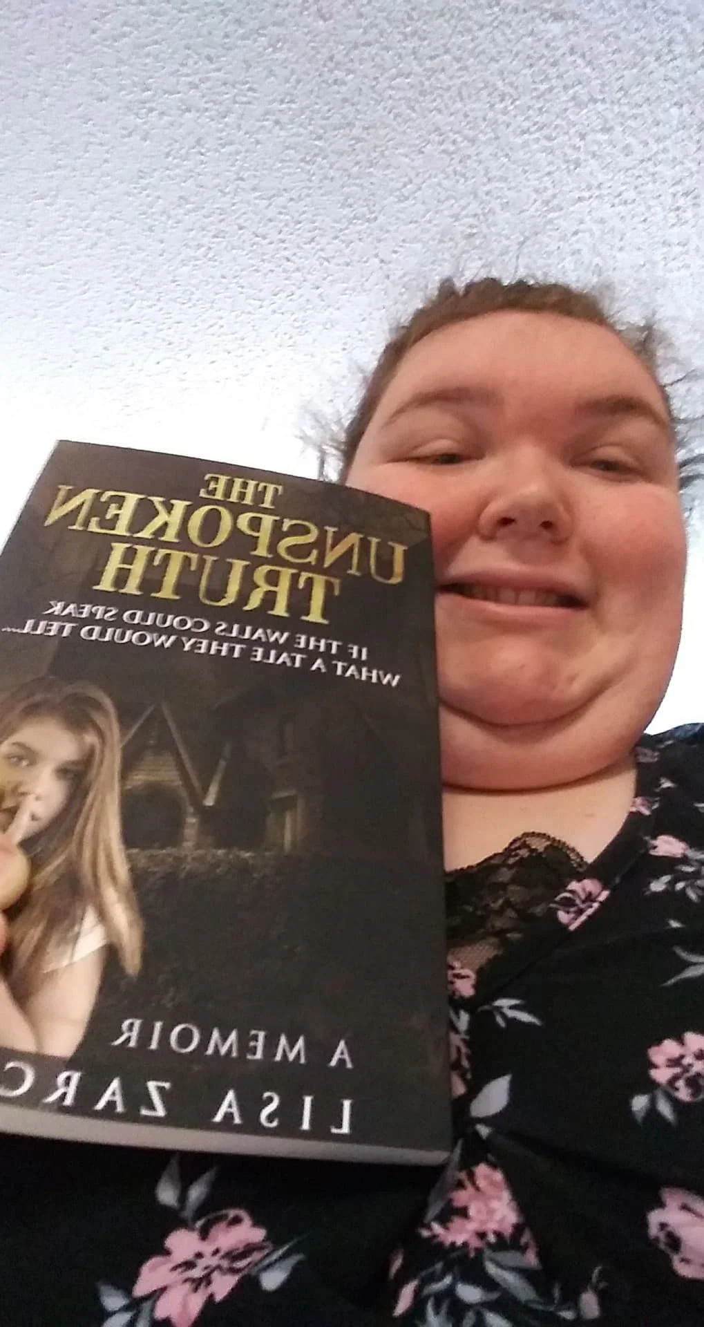 latest winner of a free autographed copy of my book. I love spreading awareness