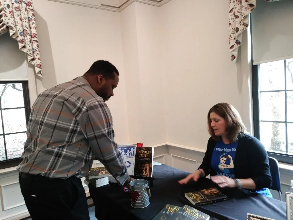 April 6, 2019 LOCAL AUTHOR FAIR - WILBRAHAM PUBLIC LIBRARY - JOIN ME LISA ZARCONE AUTHOR OF THE UNSPOKEN TRUTH A MEMOIR