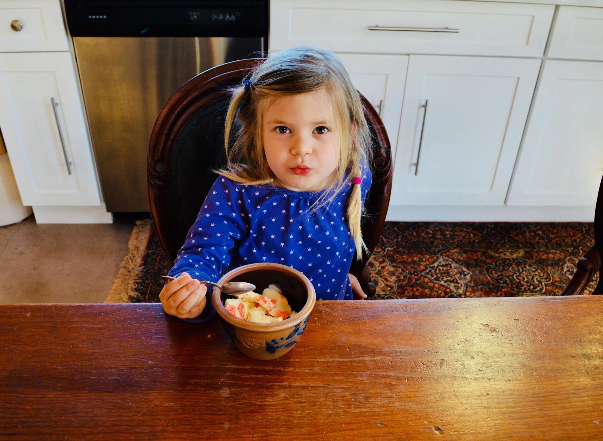 homemade ice cream, raw milk ice cream, sweetheart, farm kid