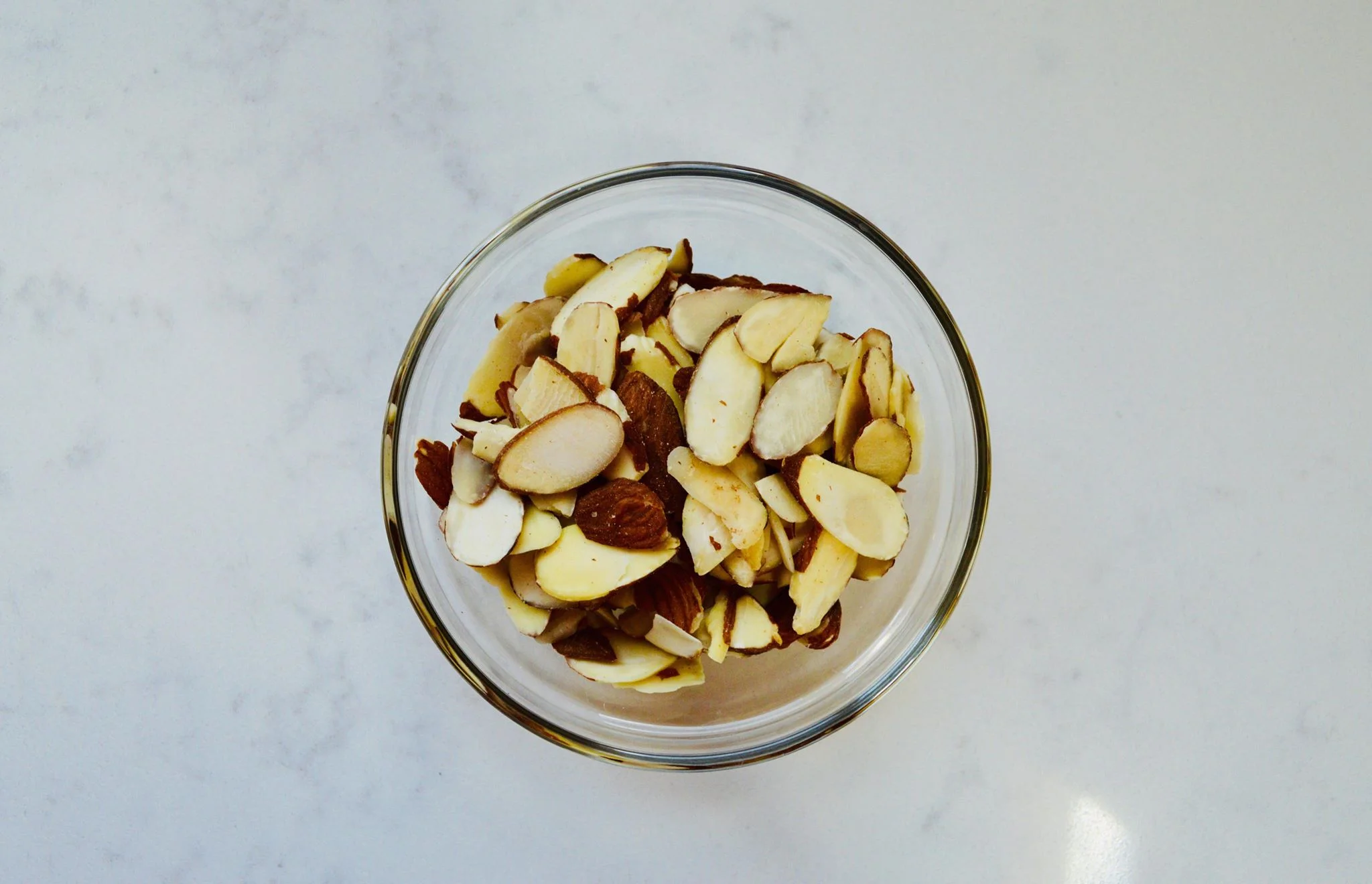 almond slivers, sprouted almonds, almonds