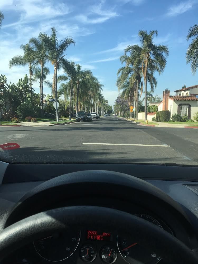 Los Angeles / 30 years old / I drive about 5 miles / takes me about 30 minutes / I drive my little Jetta / my dream job is something that engages me and somewhere that I feel like I’m making a difference 
