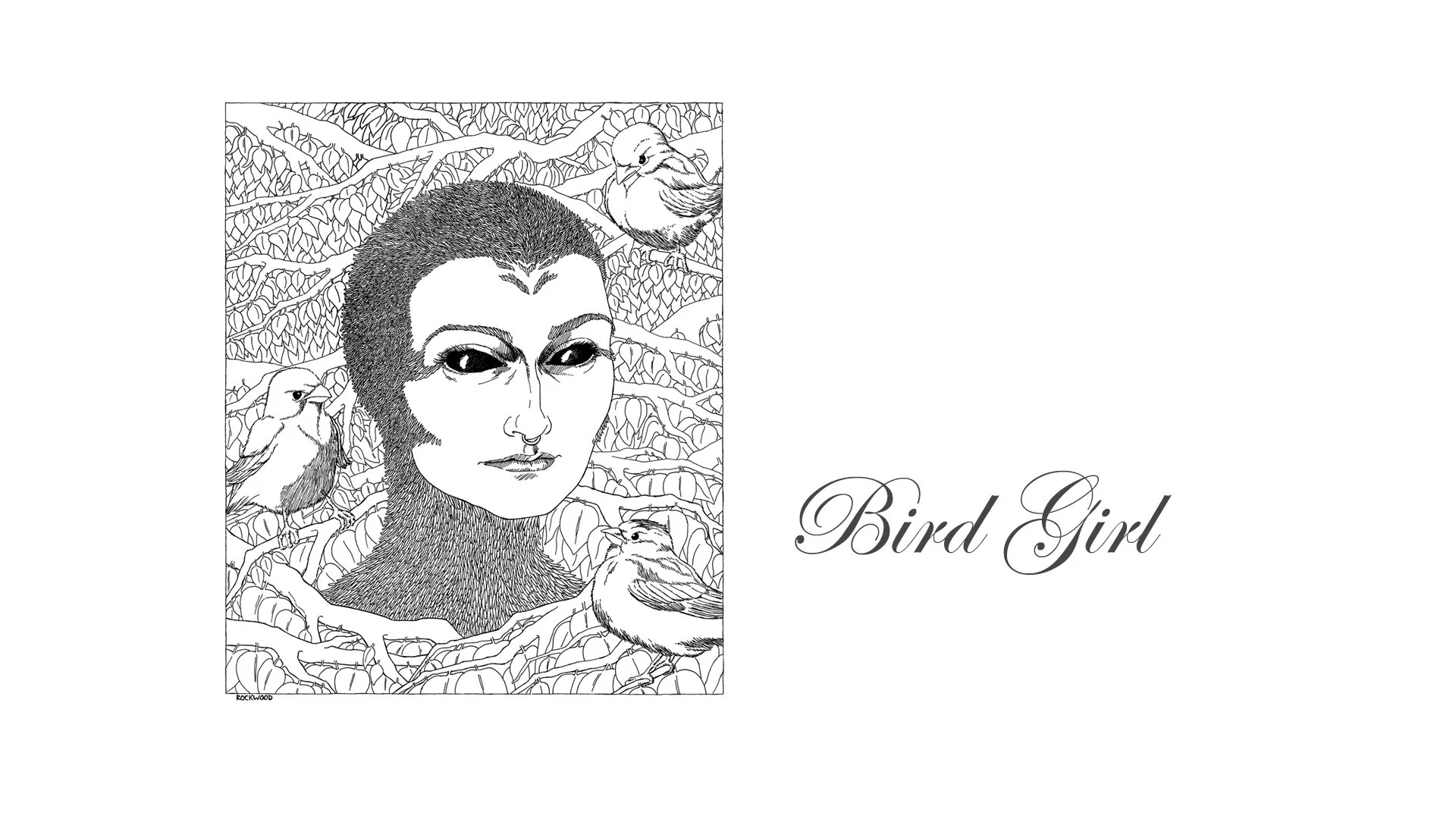 Bird Girl - Drawing Timelapse