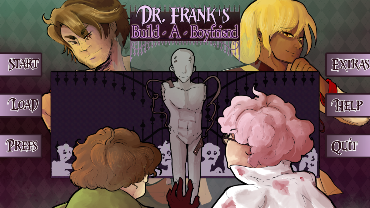 Title Screen from Dr. Frank's Build-A-Boyfriend (2017)