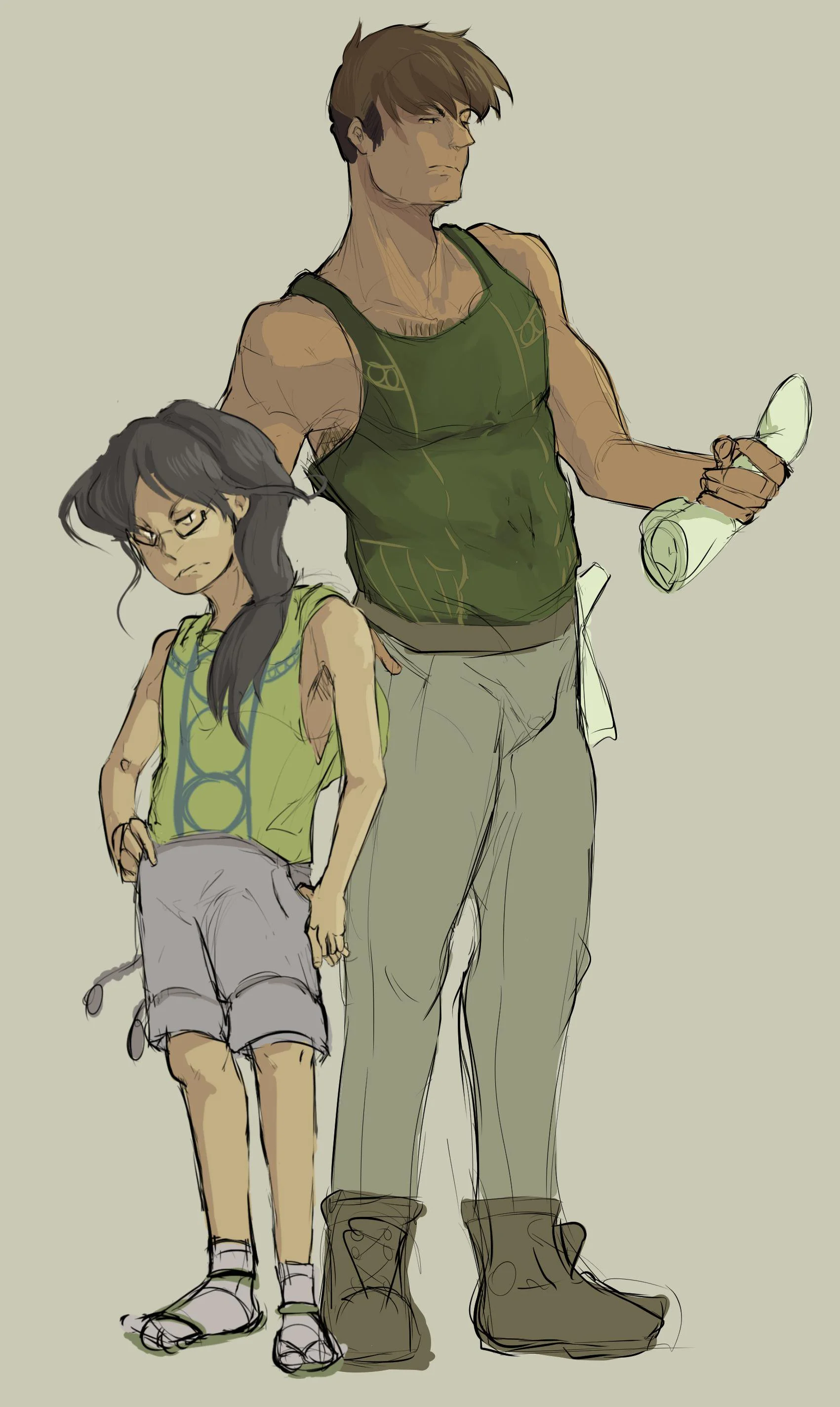 Concept art for The Town Pages