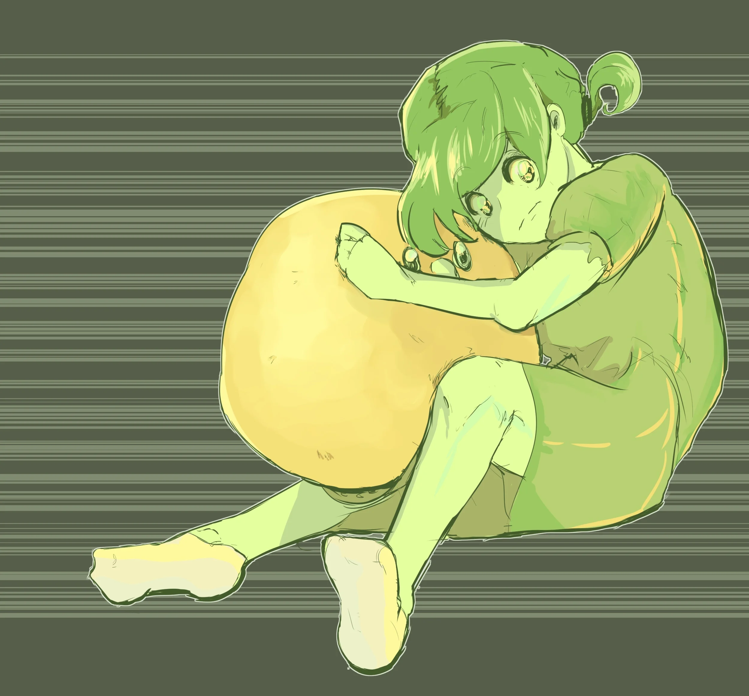 Girl with Stuffed Bird (2019)