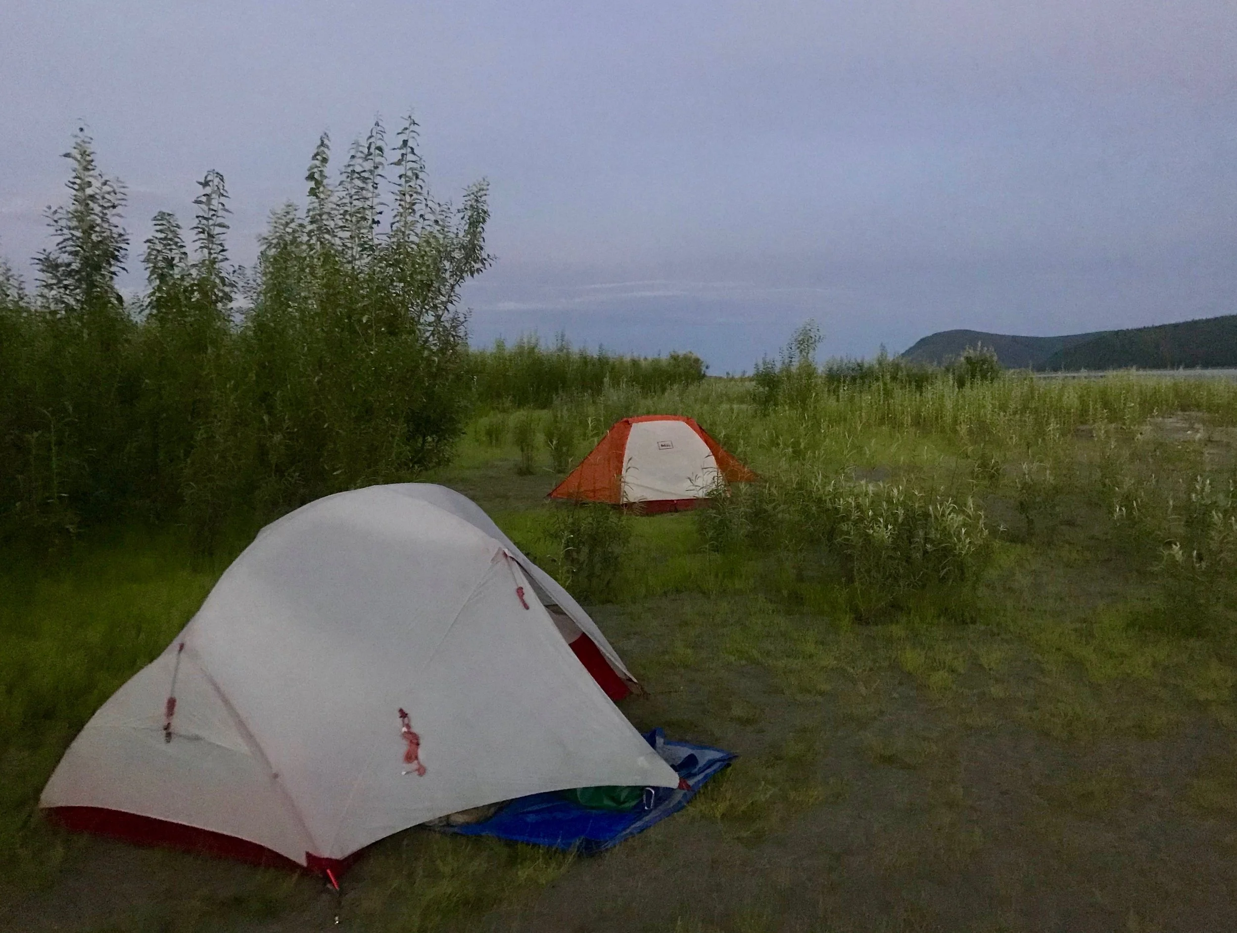 Day 48 - Rain pinned & Tent bound