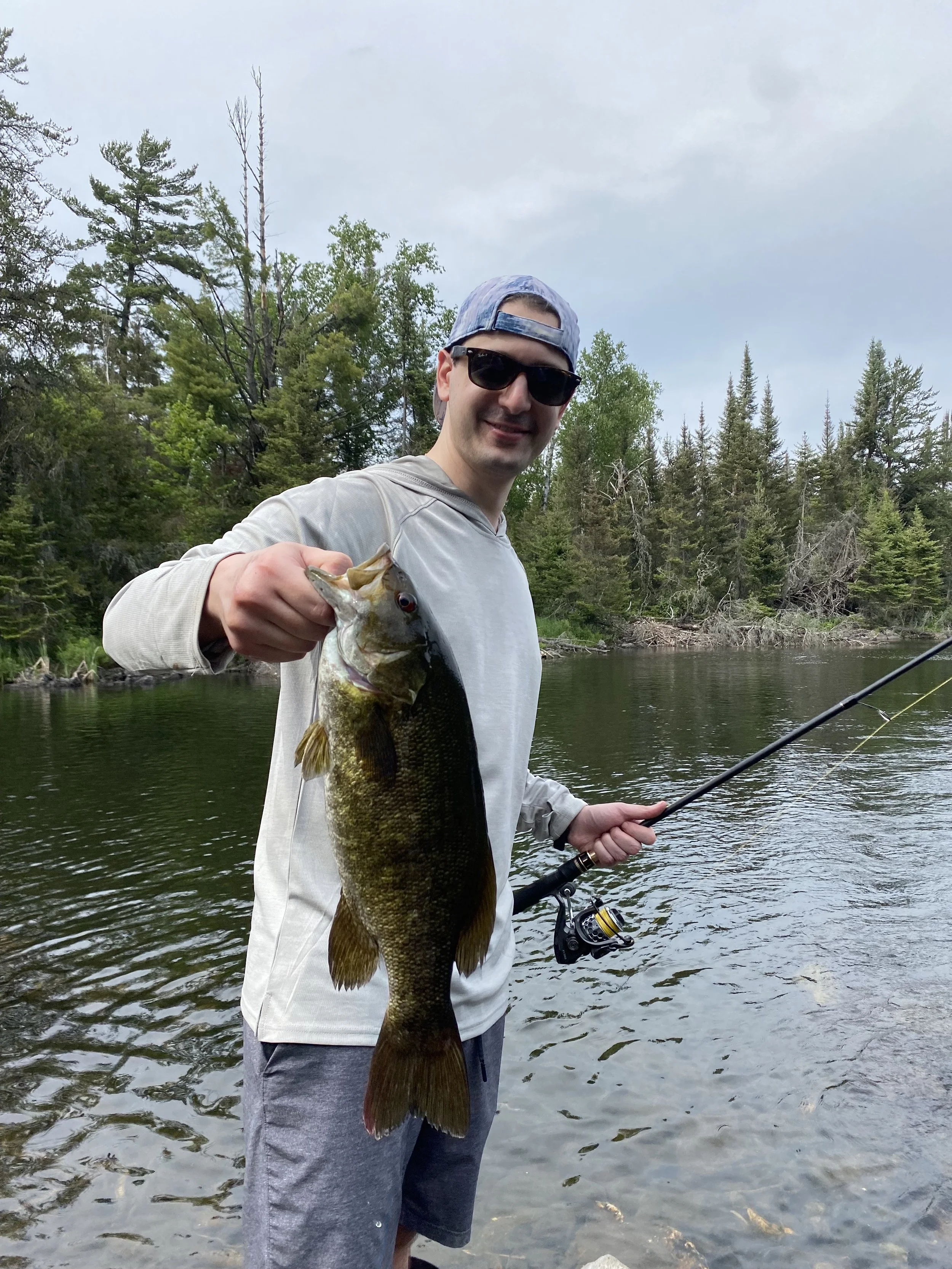 Boundary Waters 2022 - Wind Bound, Bass and Broken Rods, Great Time