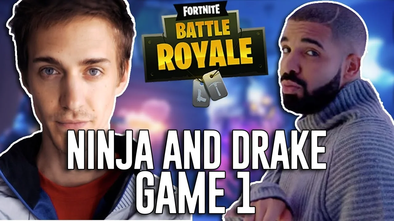 Ninja + Drake +Fortnite = Crossover Heaven