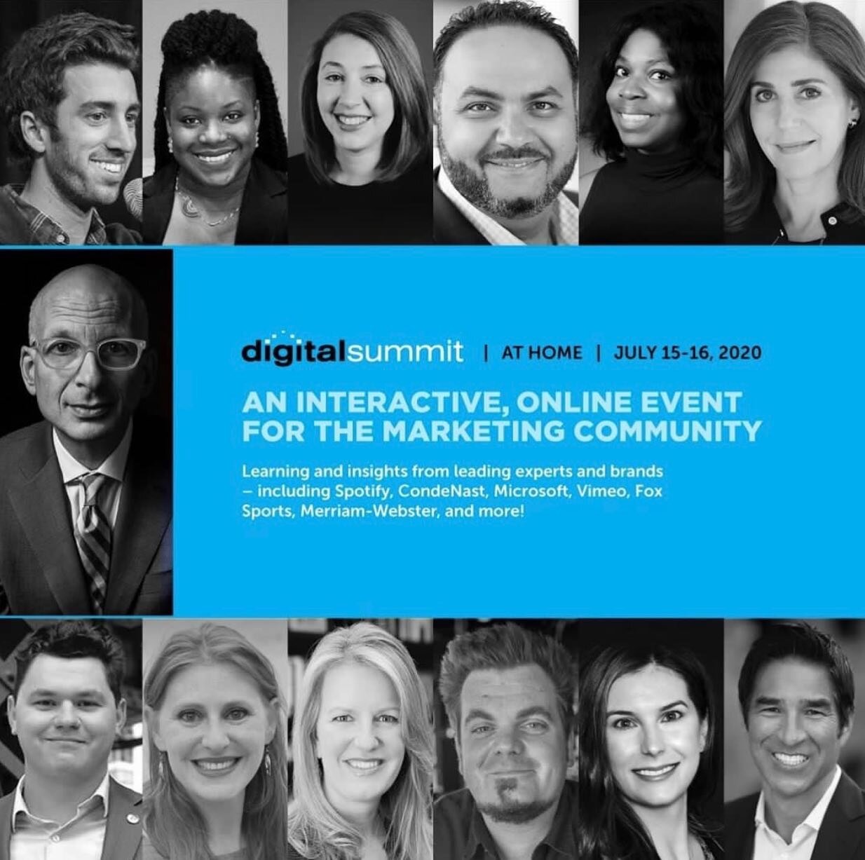 Joining an all-star group of thinkers &amp; makers for #dsathome. Talking #popmarketing and pants are optional at this virtual conference. Use code SPEAK50 and get $50 knocked off price of admission.