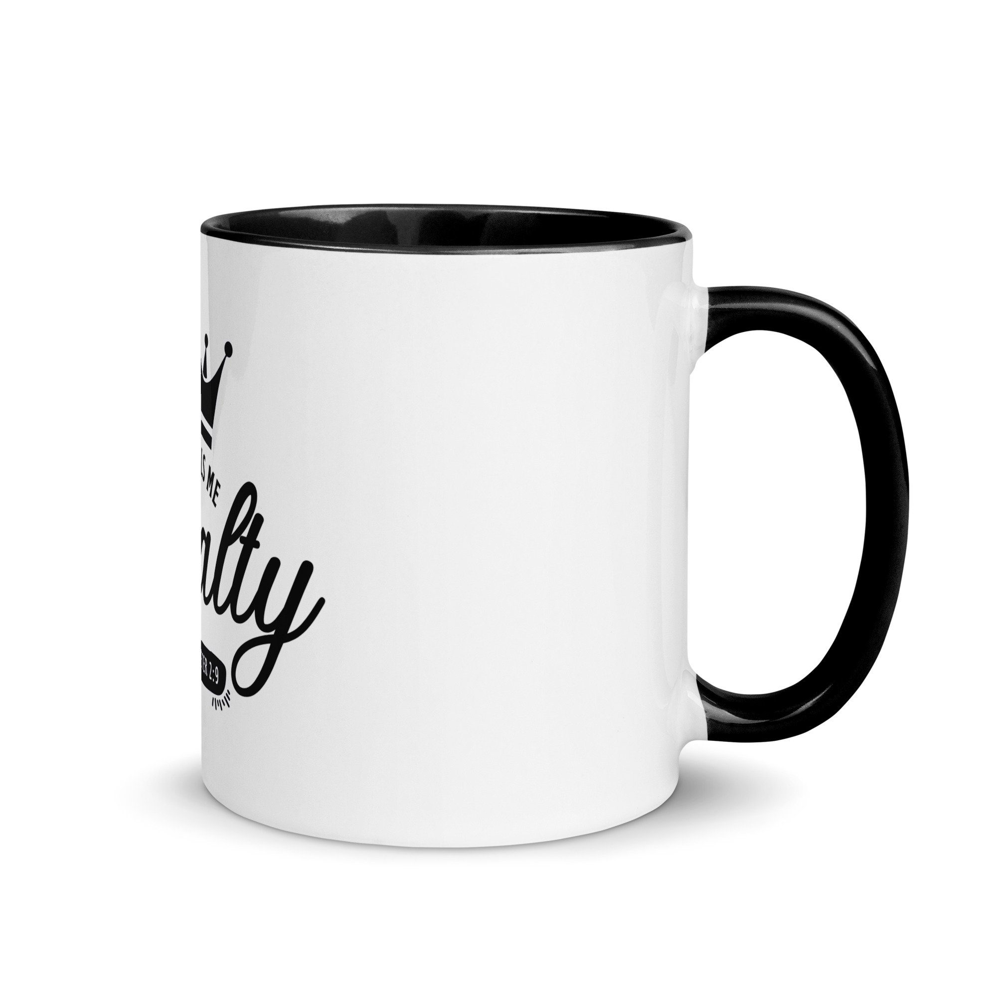 11 oz mug - God over all, yet God with me