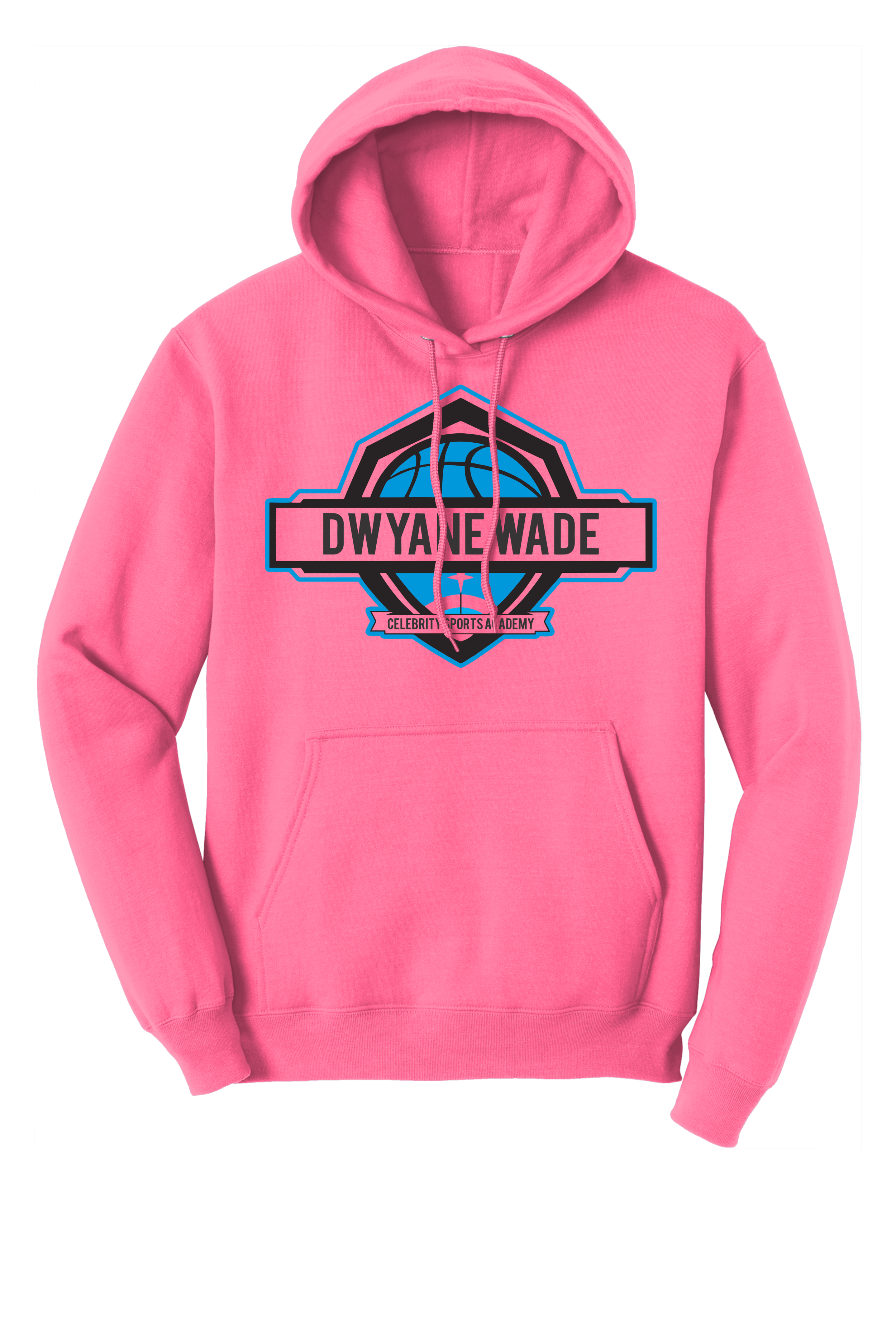 red pink hoodie