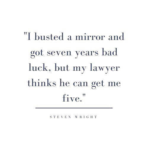 Always get a good lawyer.