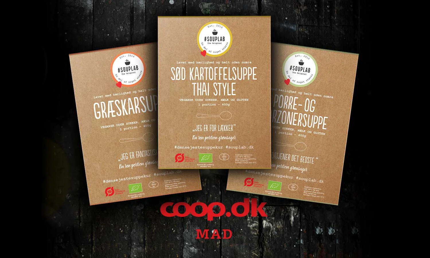 Den sejeste suppekur leveret lige til døren fra Coop