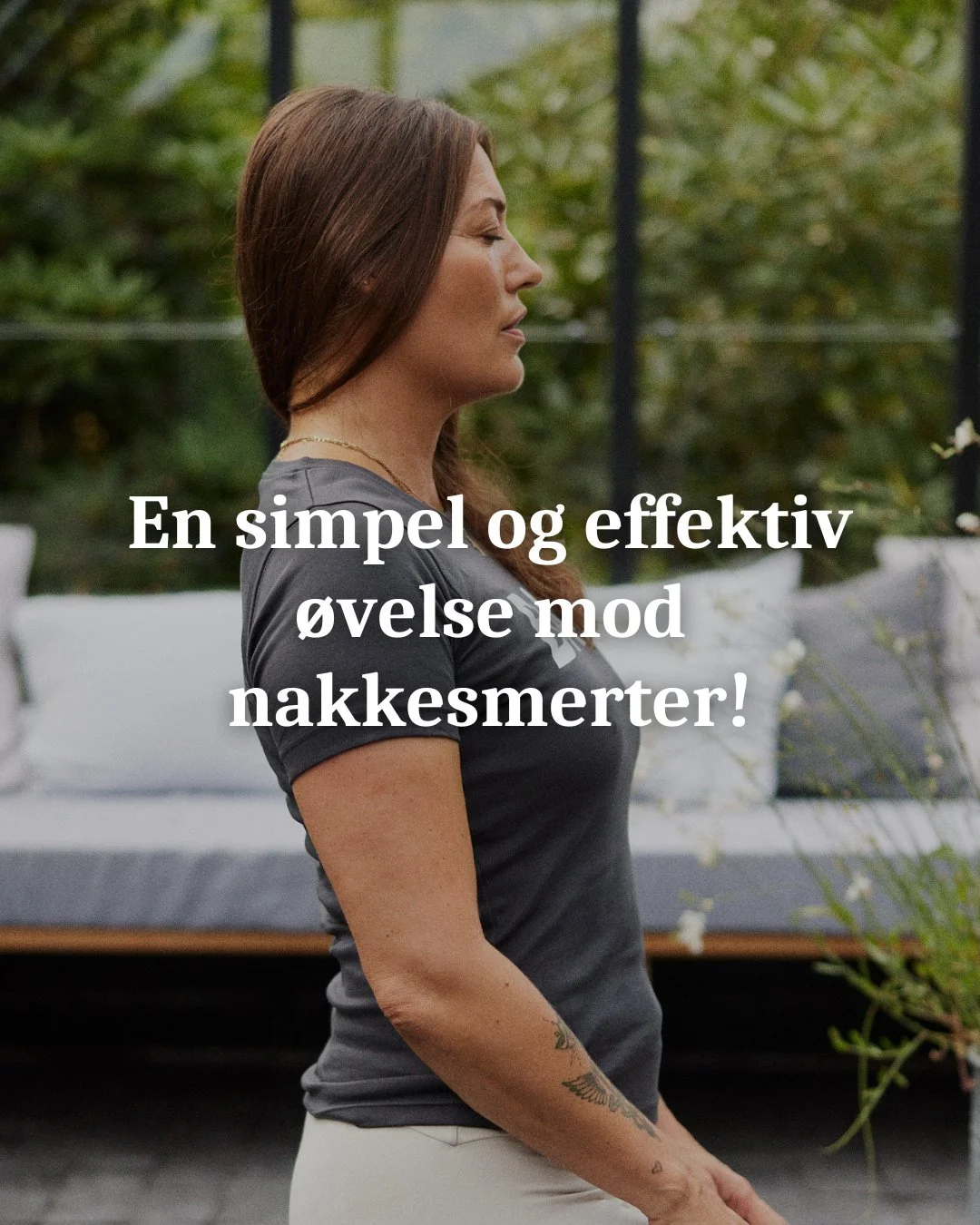Oplever du smerter i nakke og skuldre?⁠
⁠
Smerter i nakke og skuldre er en af de mest almindelige gener, som mange oplever &ndash; is&aelig;r dem med stillesiddende arbejde og for mange timer foran sk&aelig;rmen, som kan f&oslash;re til sp&aelig;ndt 
