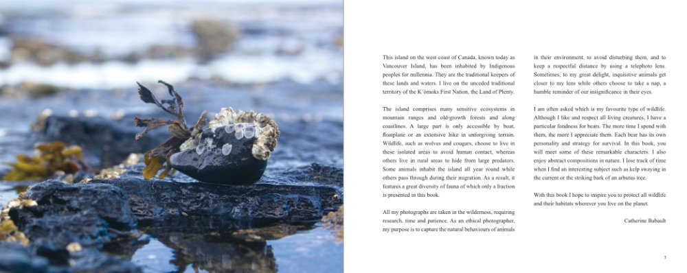Photo Book: Wild Vancouver Island — Catherine Babault ~ Nature and Wildlife  Photography
