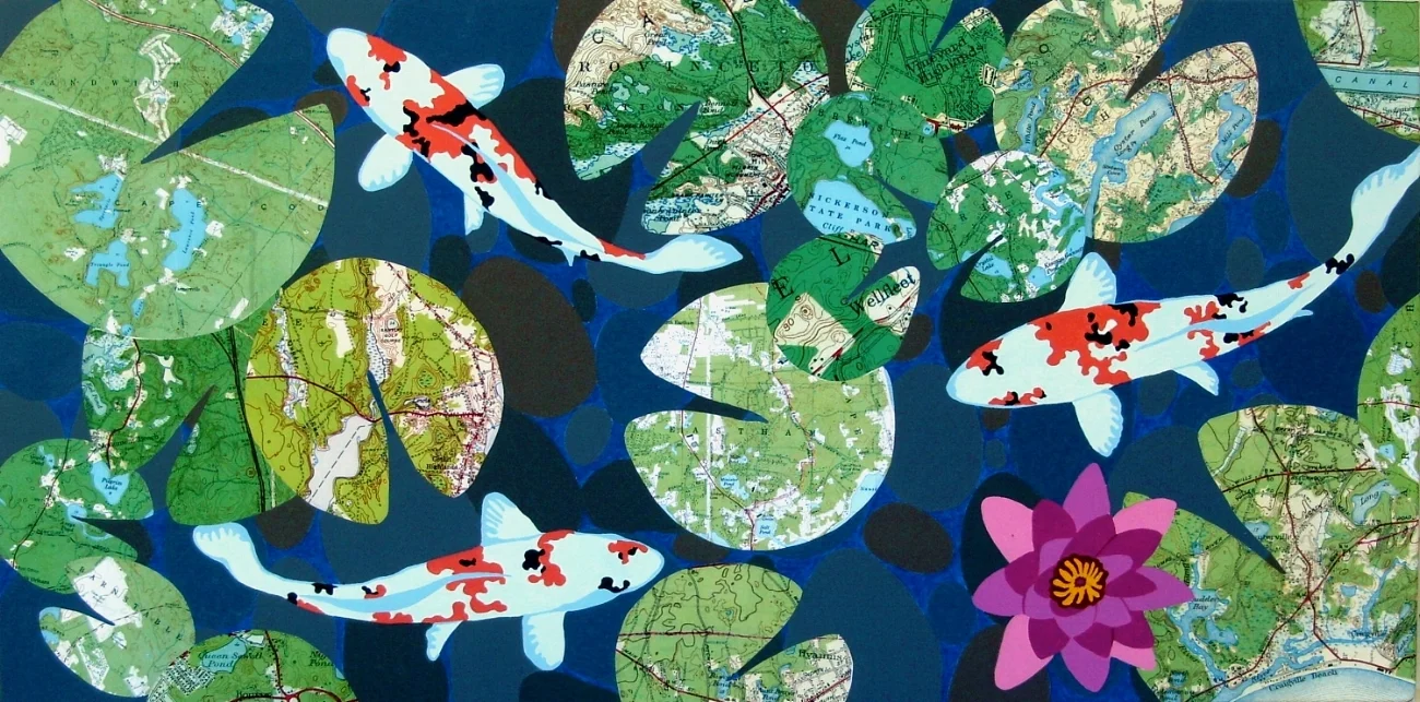 Just Keep Swimming - 18 x 36 (sold)