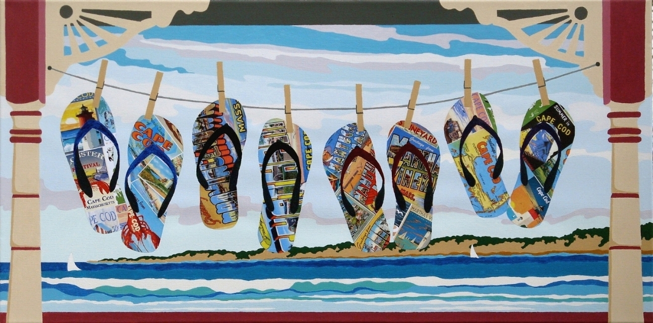Hangin' at the Cottage (sold) - 15 x 30