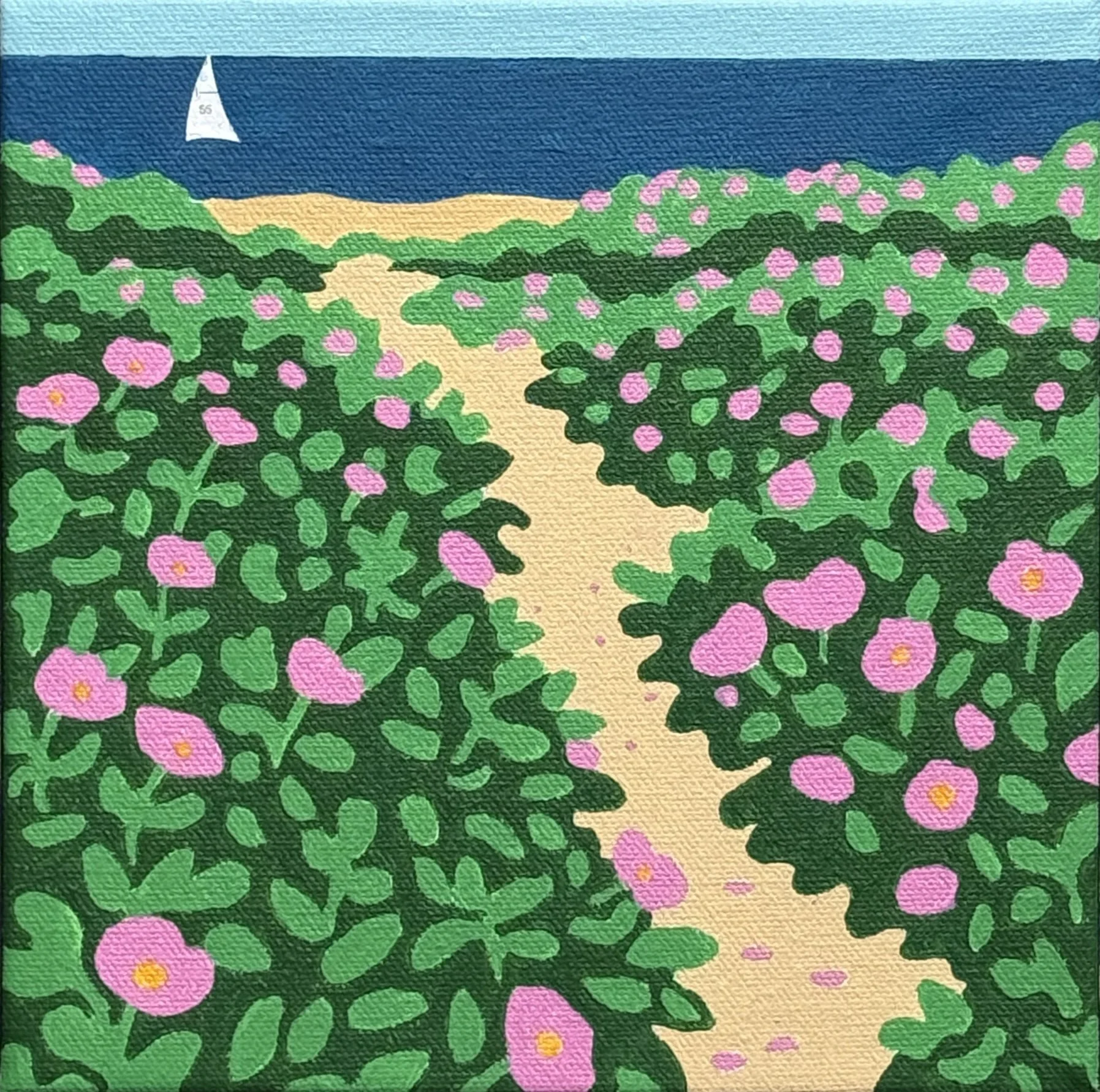 "Saltspray Path" - 8x8