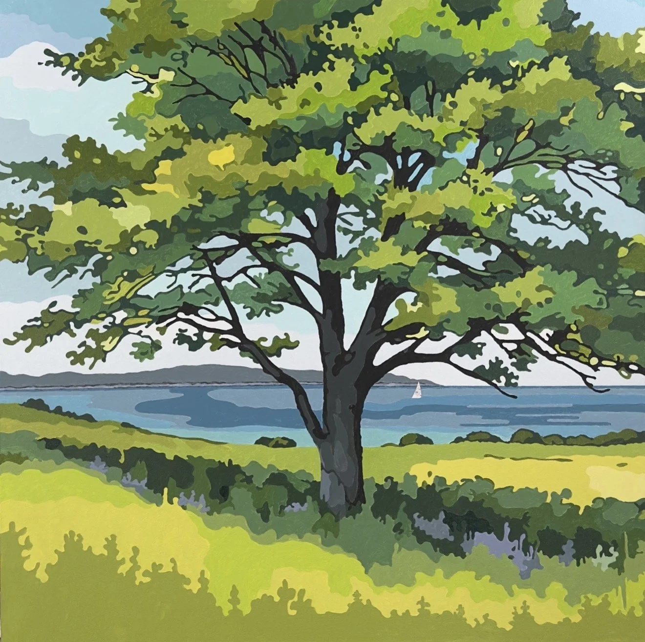 "Summer Shade" - 30x30