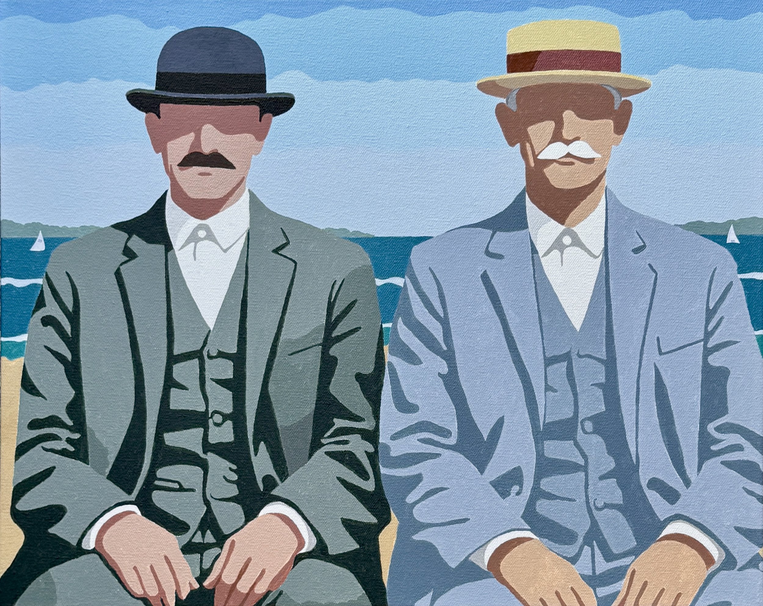 "Fletcher and Graham" - 16x20