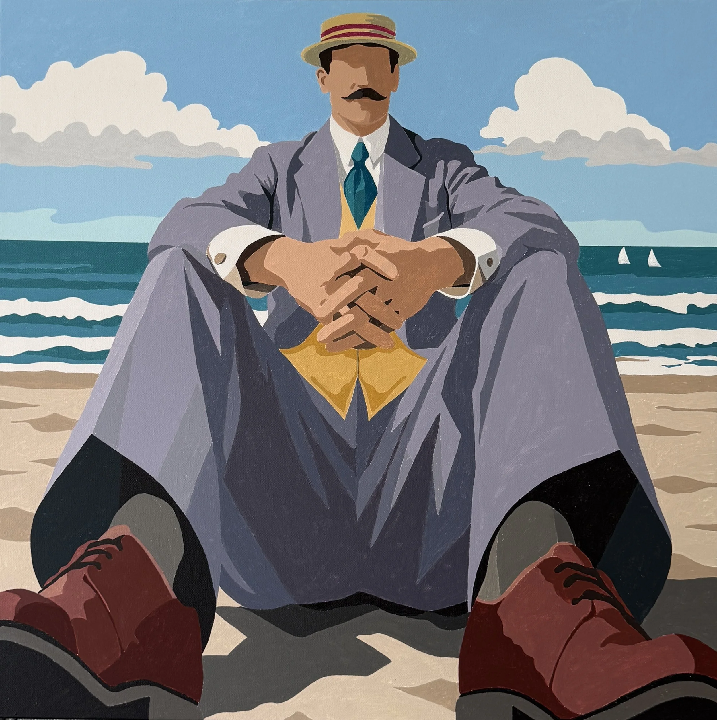 "Quentin" - 24x24