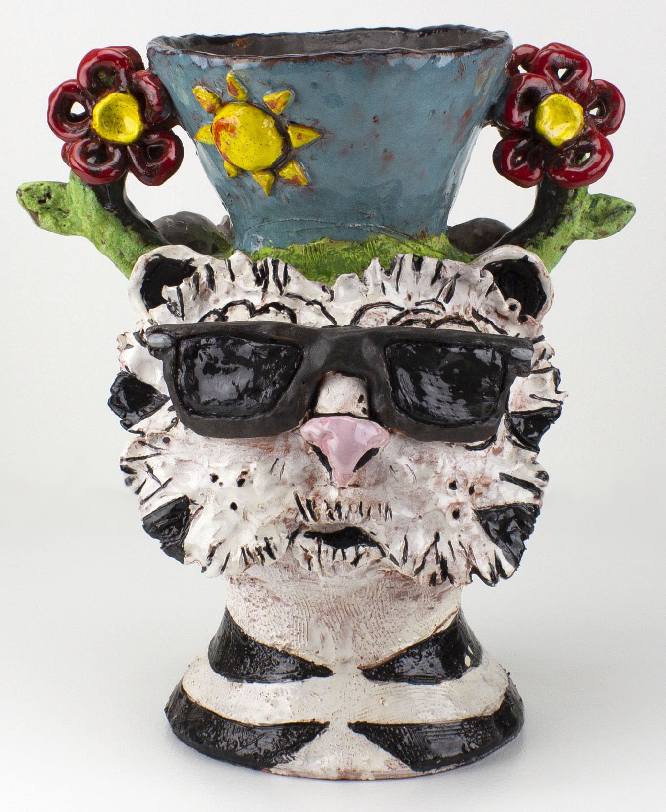 two face vase (cool cat)