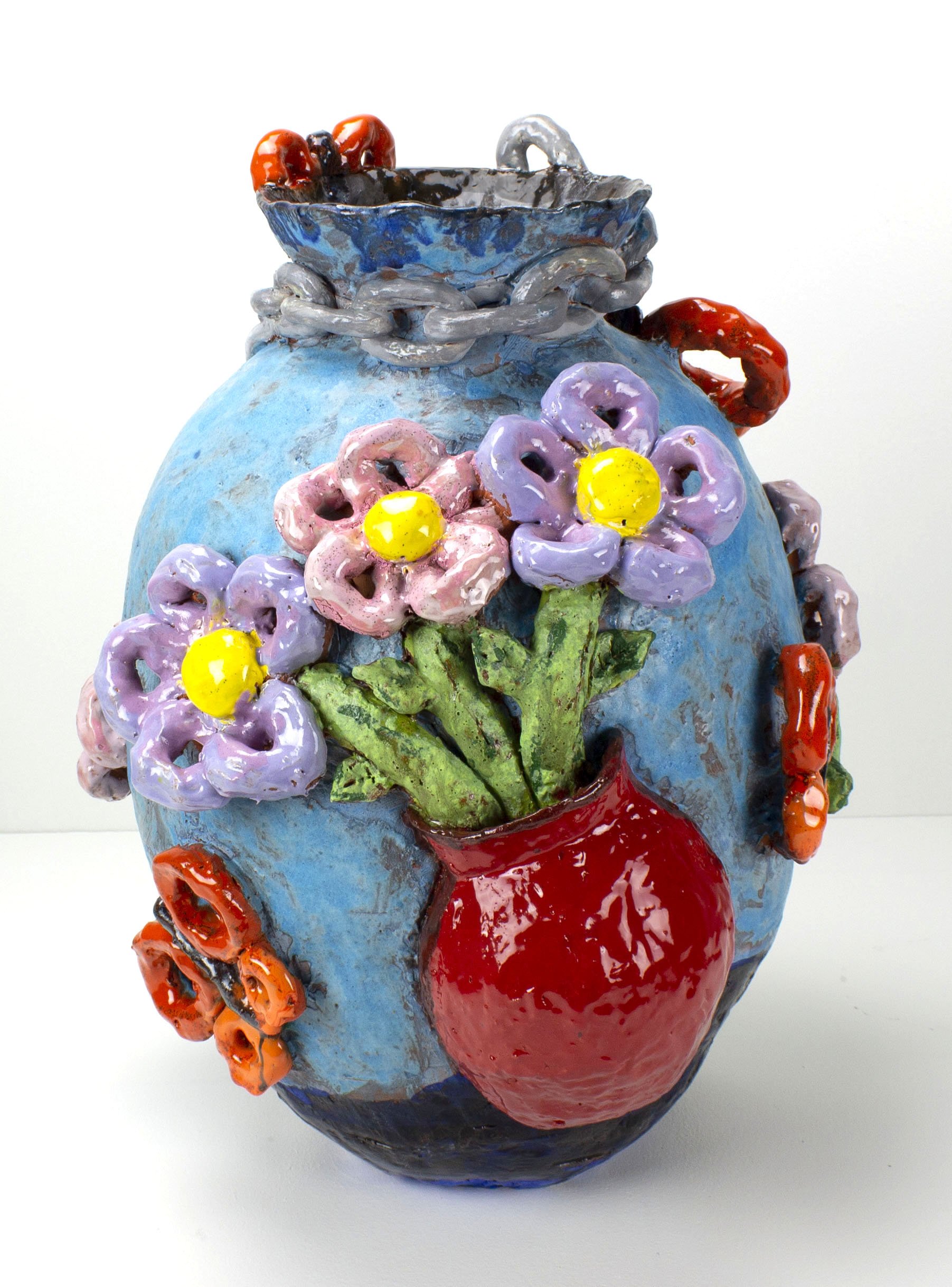 captured beauty vase