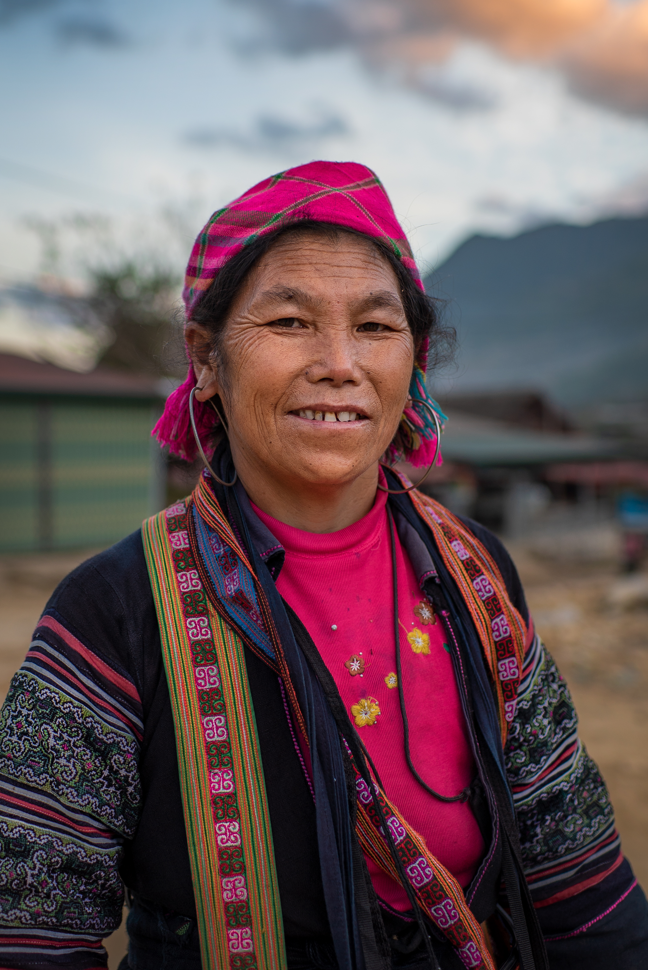 Black Hmong Tribal women