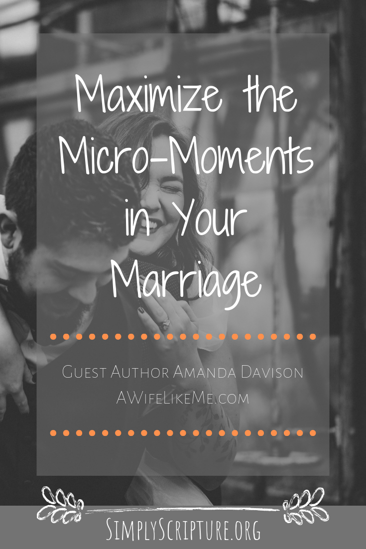 Focus on your responses toward your husband and trust that God will use the warmth, kindness, and respect you show him to build your marriage. It is in the tiny moments of each day you can turn your husband’s heart toward you. Strong marriages are built in the everyday moments of life. #dearwifebook