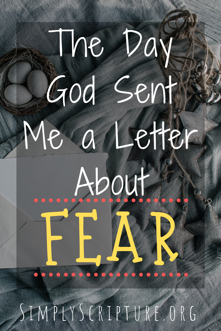 Fear is a liar. God is able to deliver us from every fear. We need to hear truth from God about lies we are believing and take our burdens and cares and cast them on the Lord. Simply Scripture.