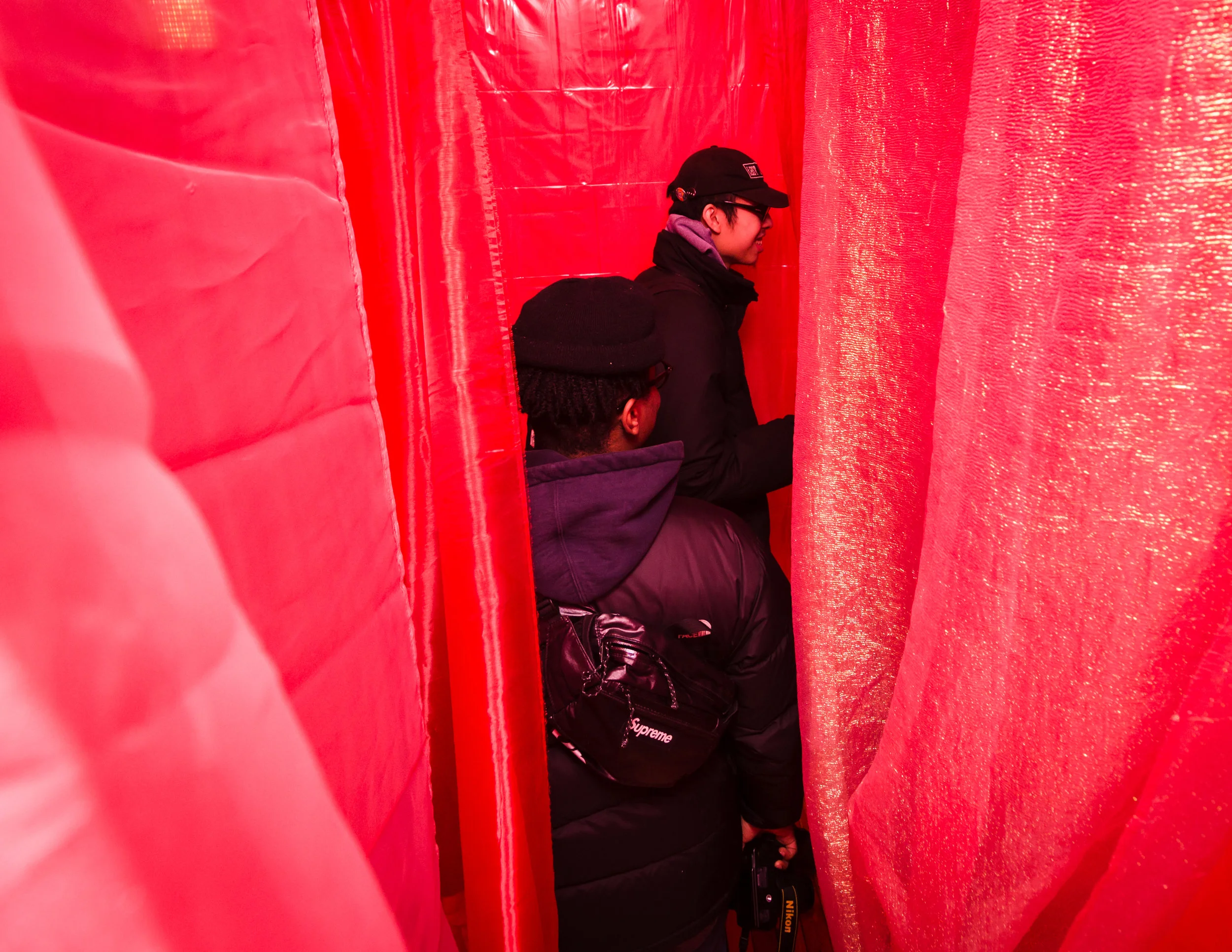 Beginning with the sensual shape, and progressing through the vagina, the womb and the mind, 