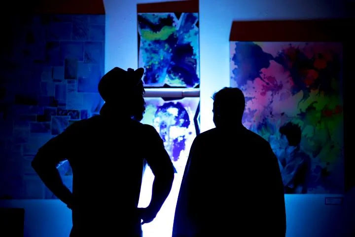 We also decorated spaces through art installations, sound and lighting so that the guests could feel they were in a safe and inspiring space.