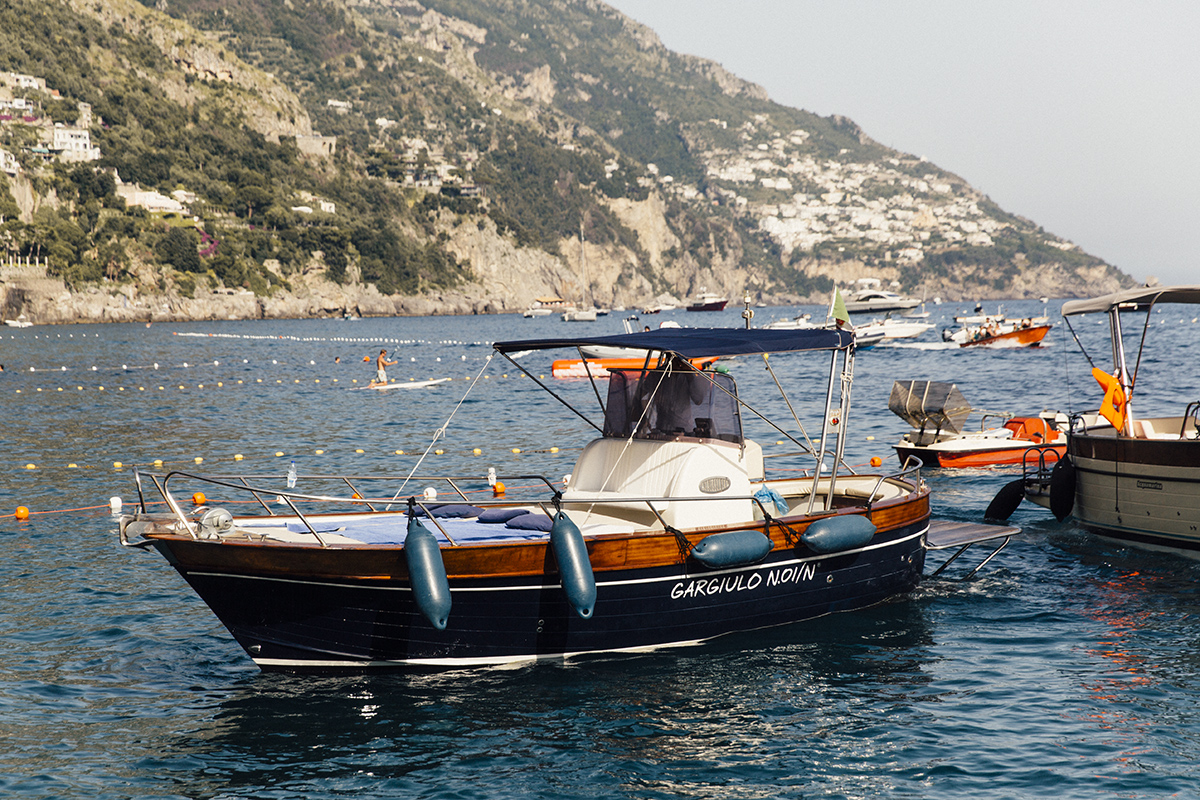  Our private tour boat with  Capri Precious   