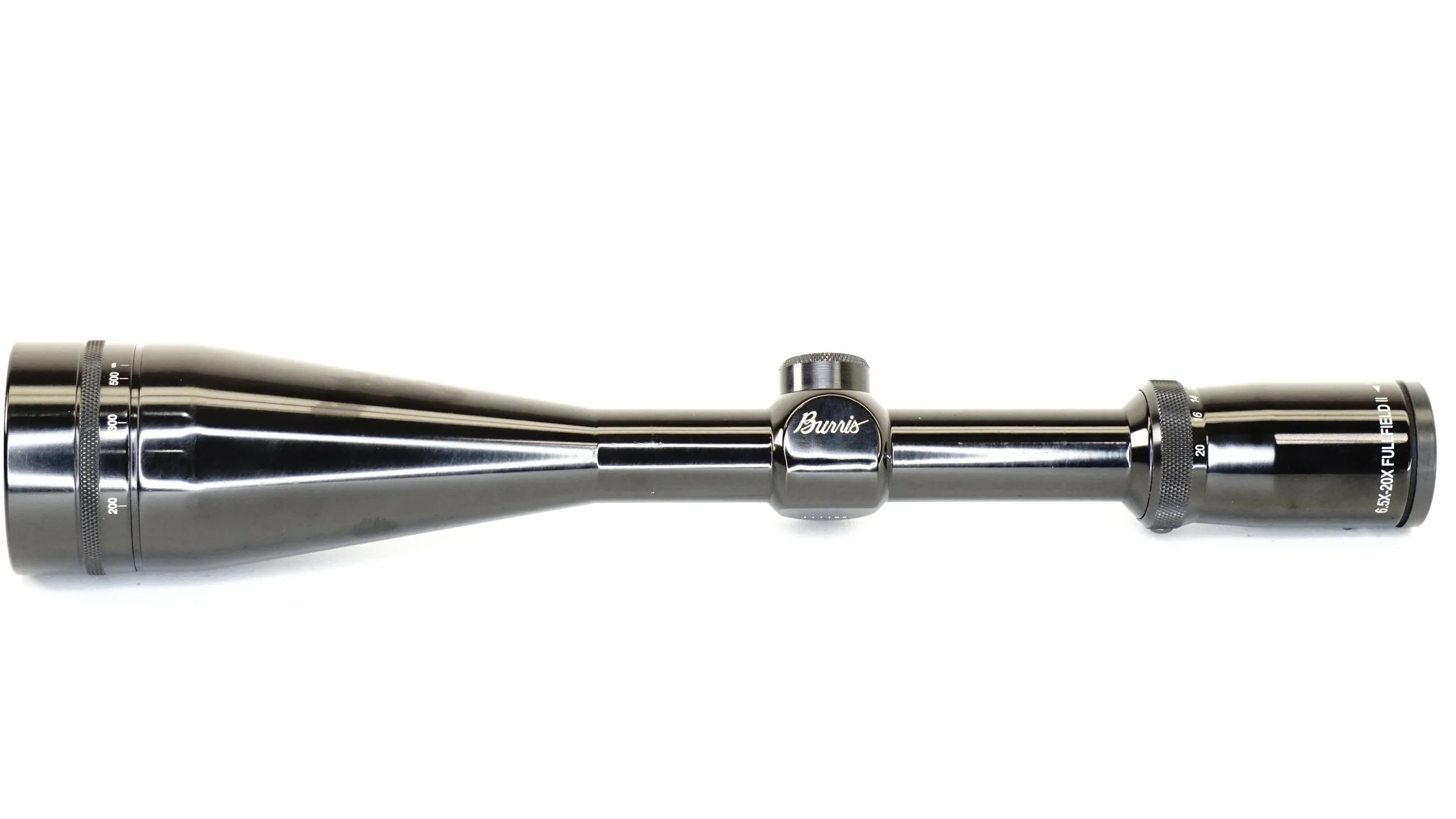 Burris Fullfield II 6.5x-20x with AO. 1". Fine Duplex - Refurbished.