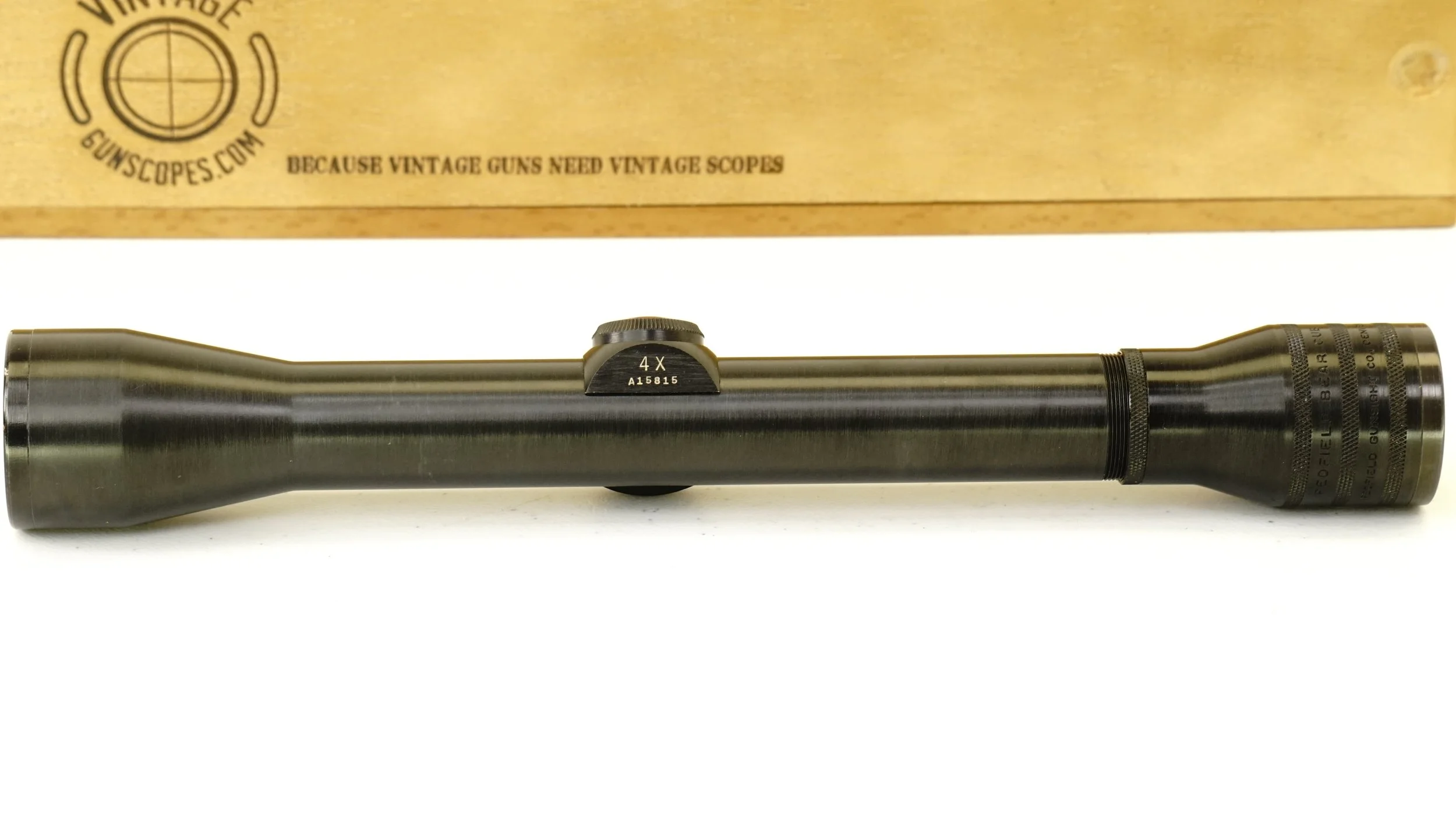 Redfield Bear Cub 4x. 26mm. c.1959-64. Crosshair - Refurbished.