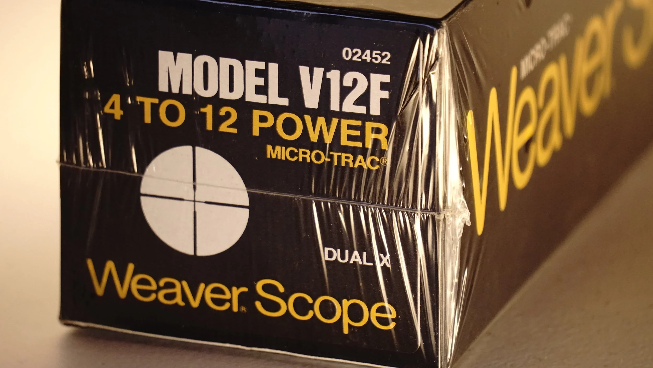 Vintage Gun Scopes — Weaver V12F Time Capsule. 1". 197884. Duplex.