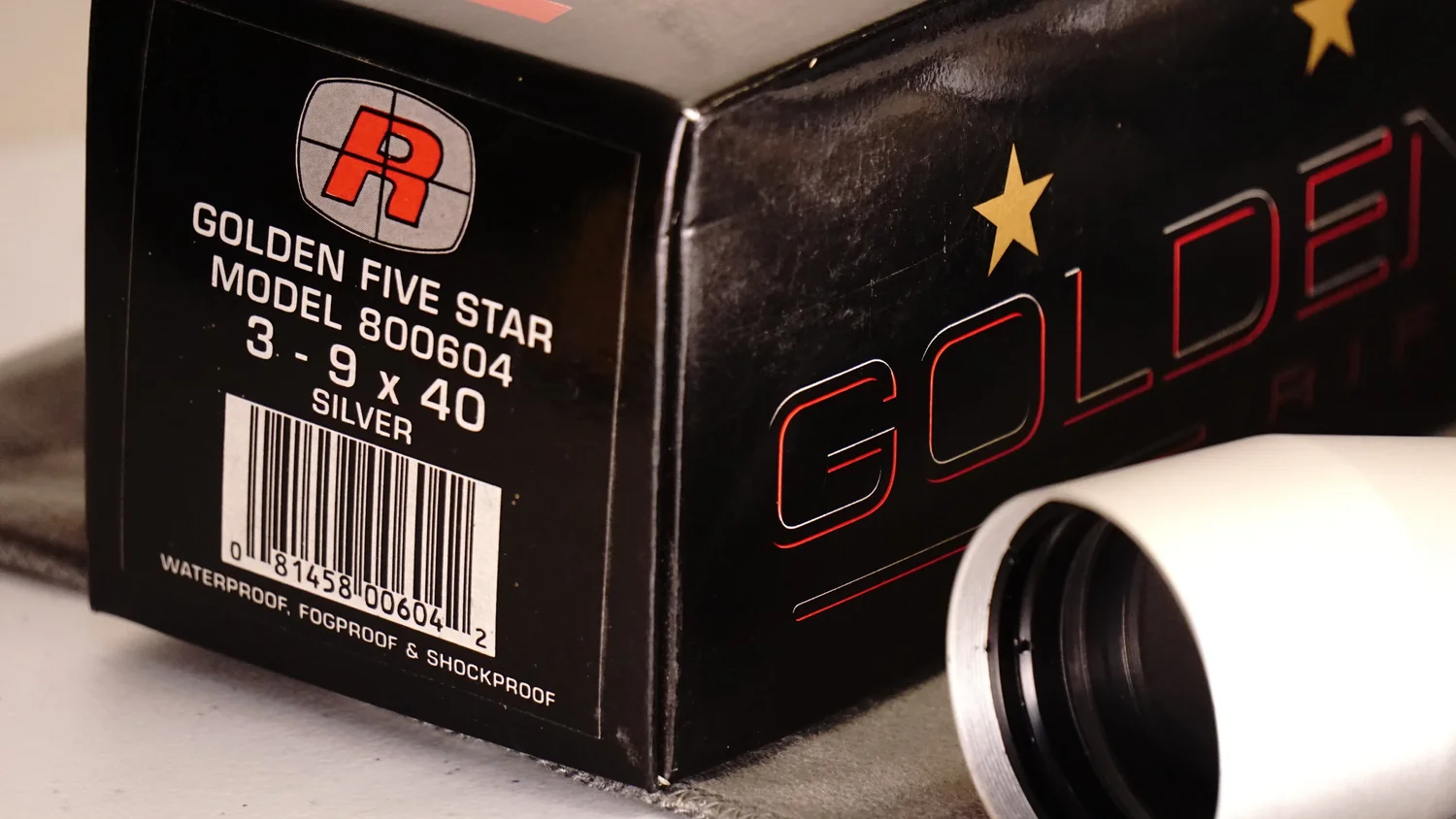 Vintage Gun Scopes — Redfield Golden Five Star 3x-9x40mm. 1