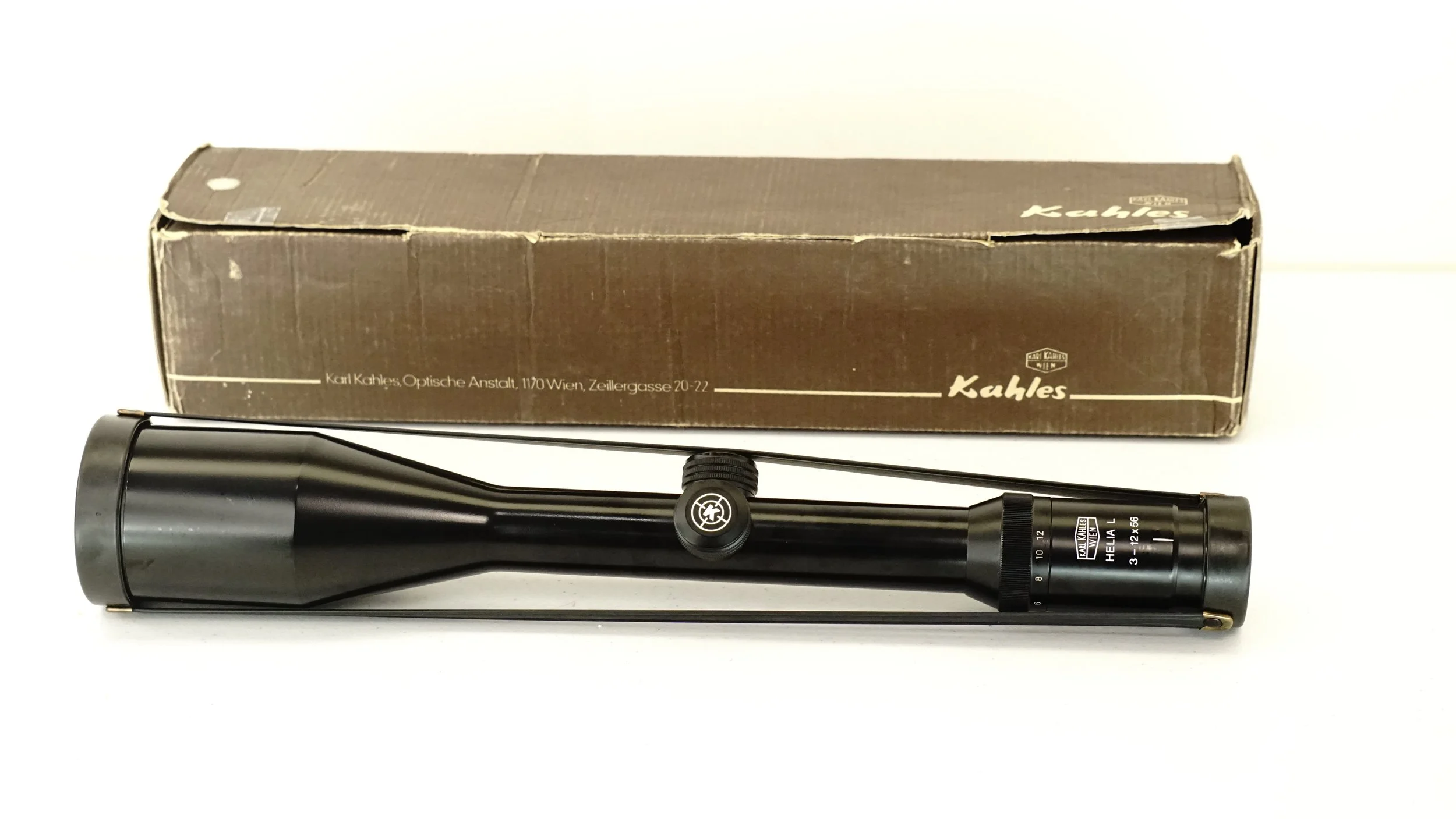 Kahles Helia L 3-12x56. 30mm. German #4. New Old Stock - Refurbished.