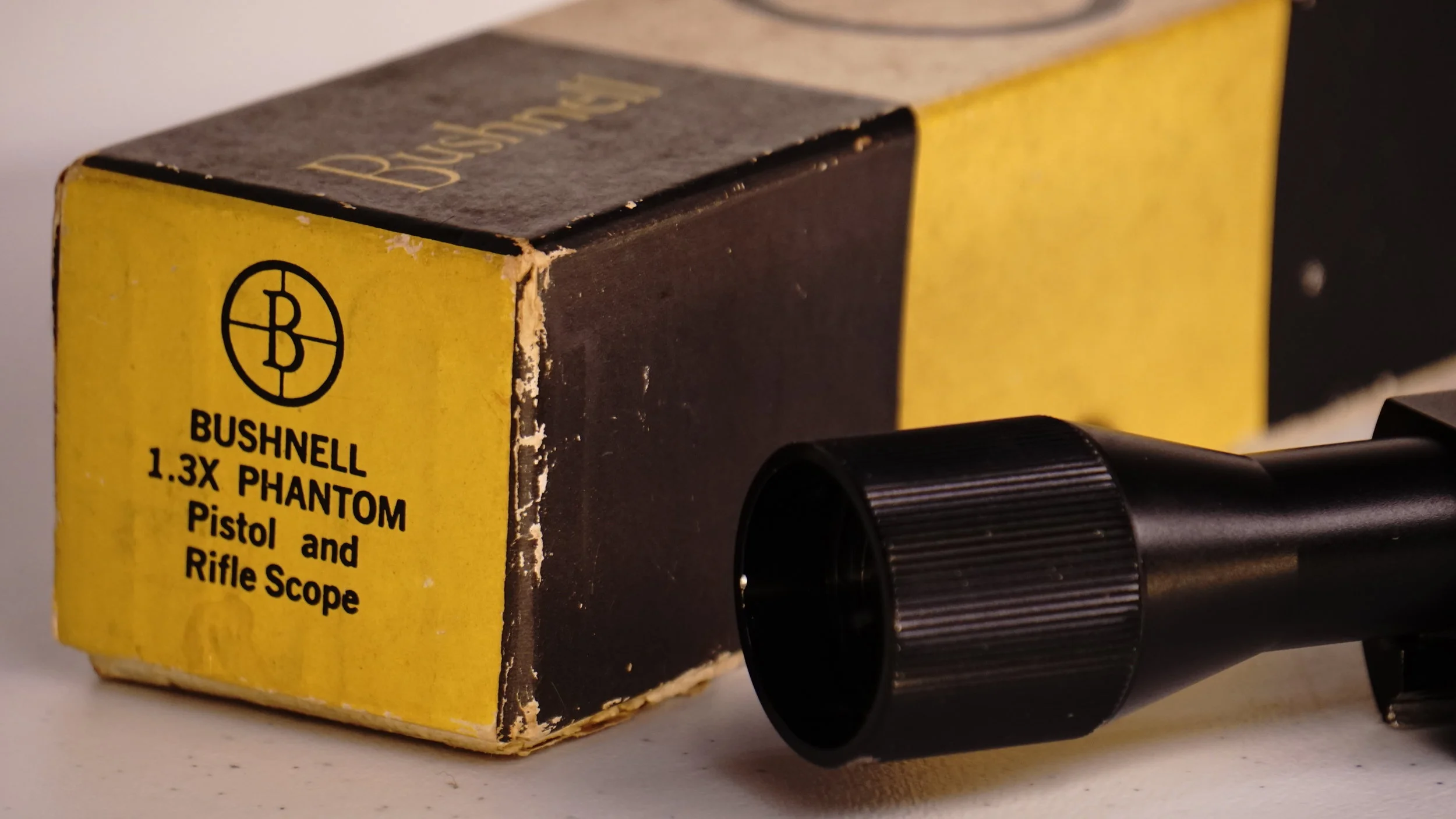 Vintage Gun Scopes — Bushnell Phantom 1.3x Pistol Scope. Excellent