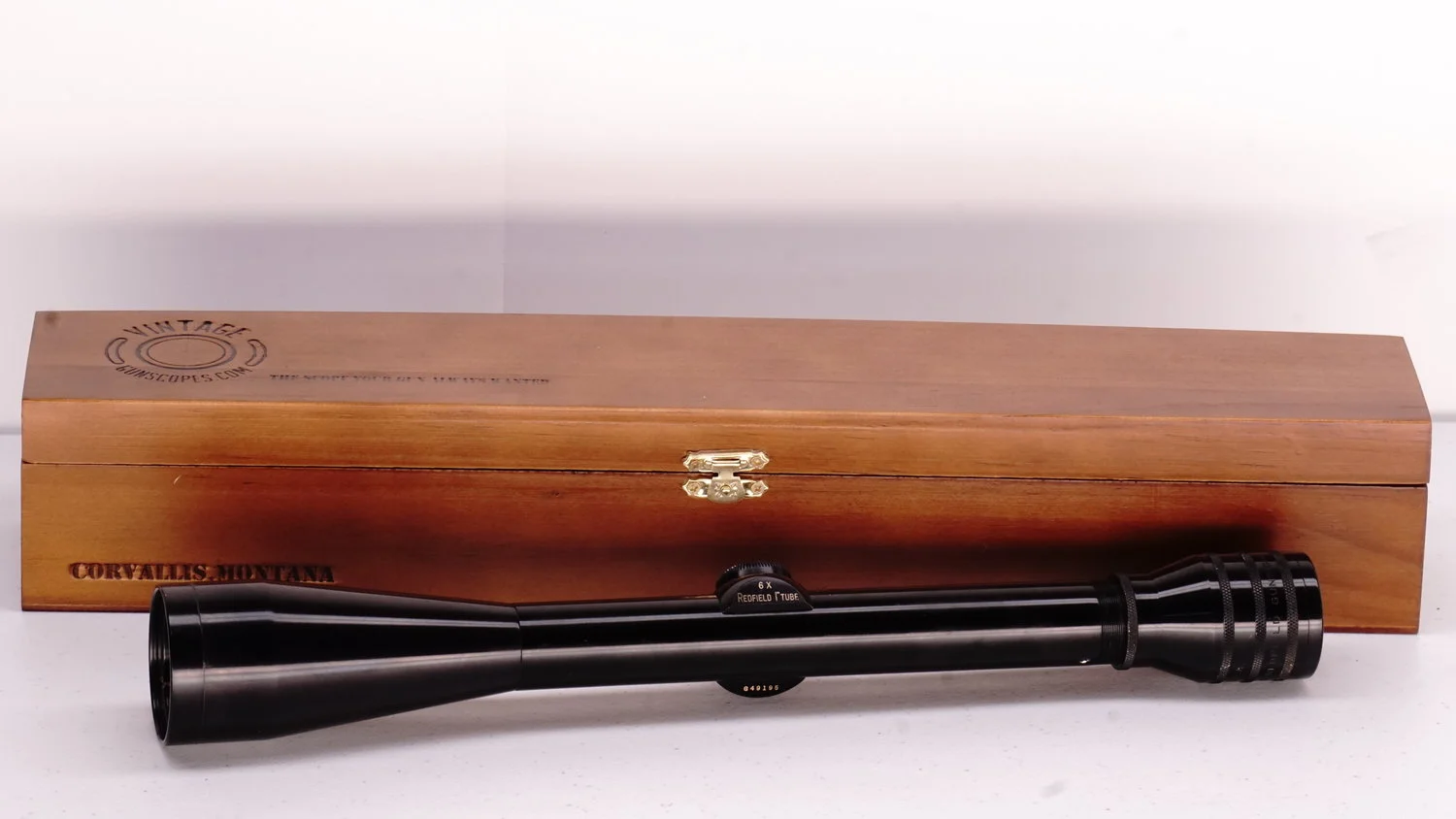 Redfield Traditional 1" Tube 6x. c.1960's. Crosshair  - Refurbished.