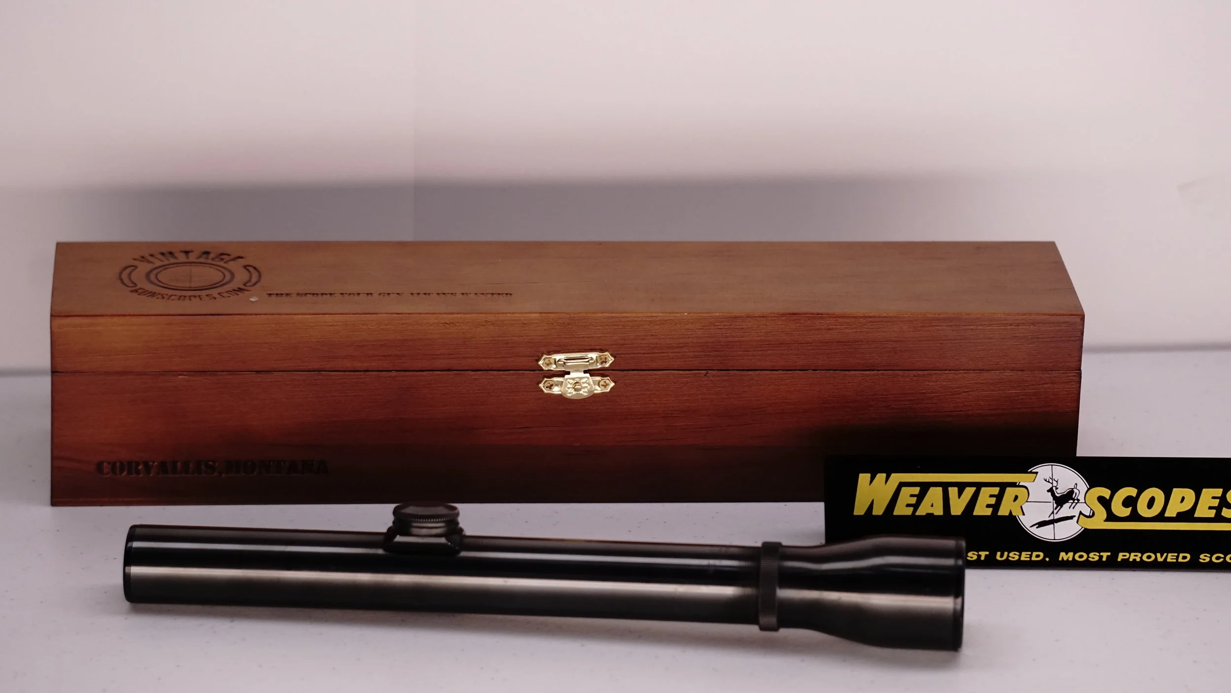 Weaver K3-60B. 1". c. 1956-65. Target Dot - Refurbished.