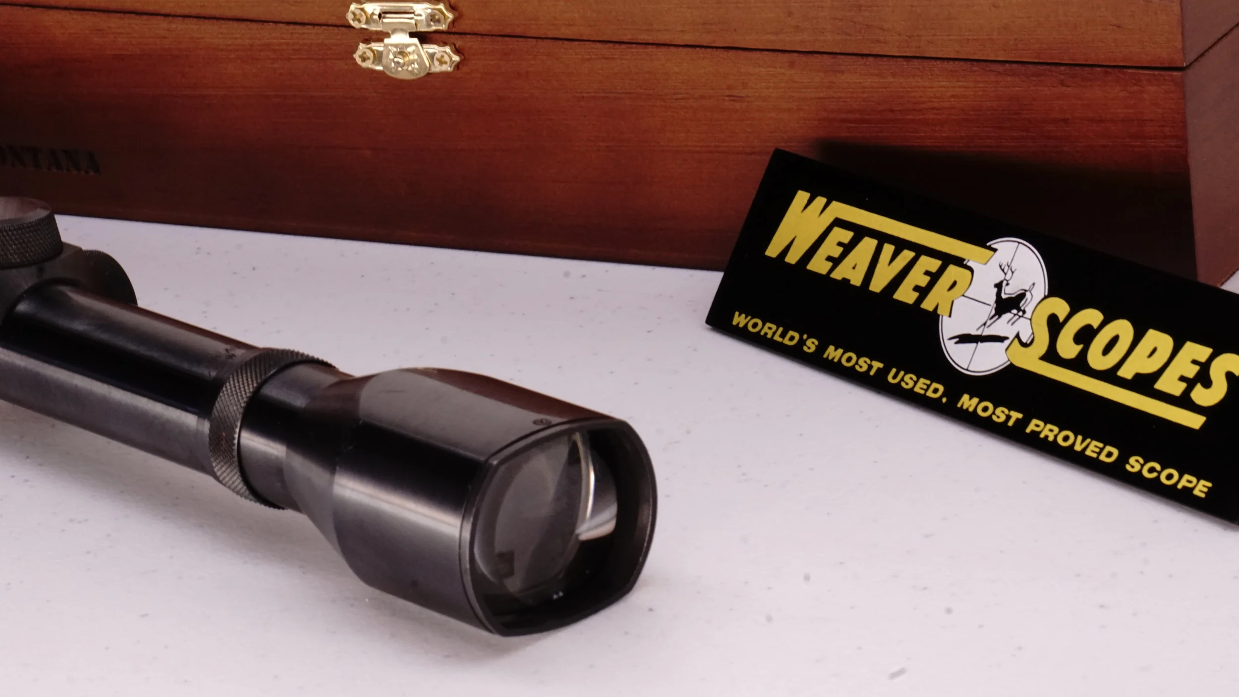 Weaver K4-W. 1". c.1973-77. Crosshair - Refurbished.
