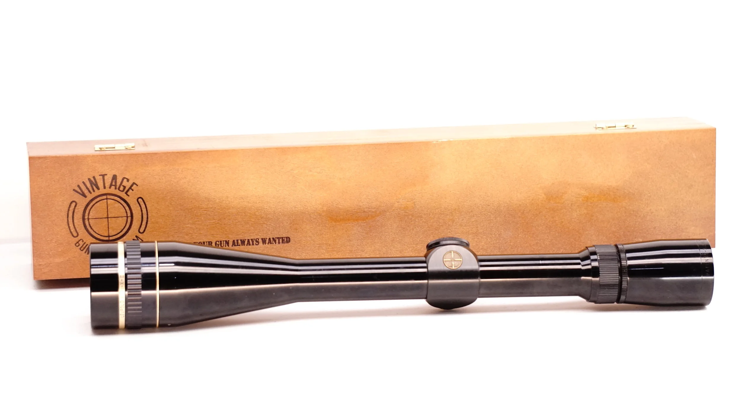 Leupold Vari-X III 6.5x-20x, with AO. 1". c.1983+. Crosshair - Refurbished.