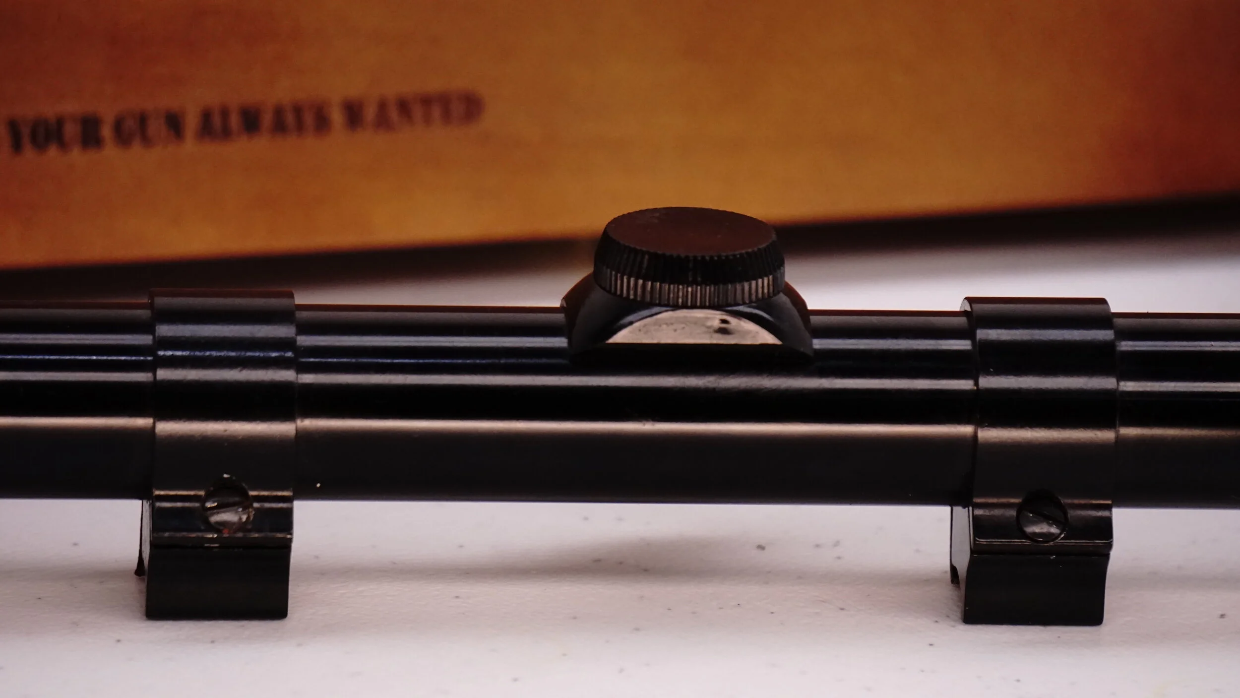 Vintage Gun Scopes — Weaver D4 with Rings. 7/8
