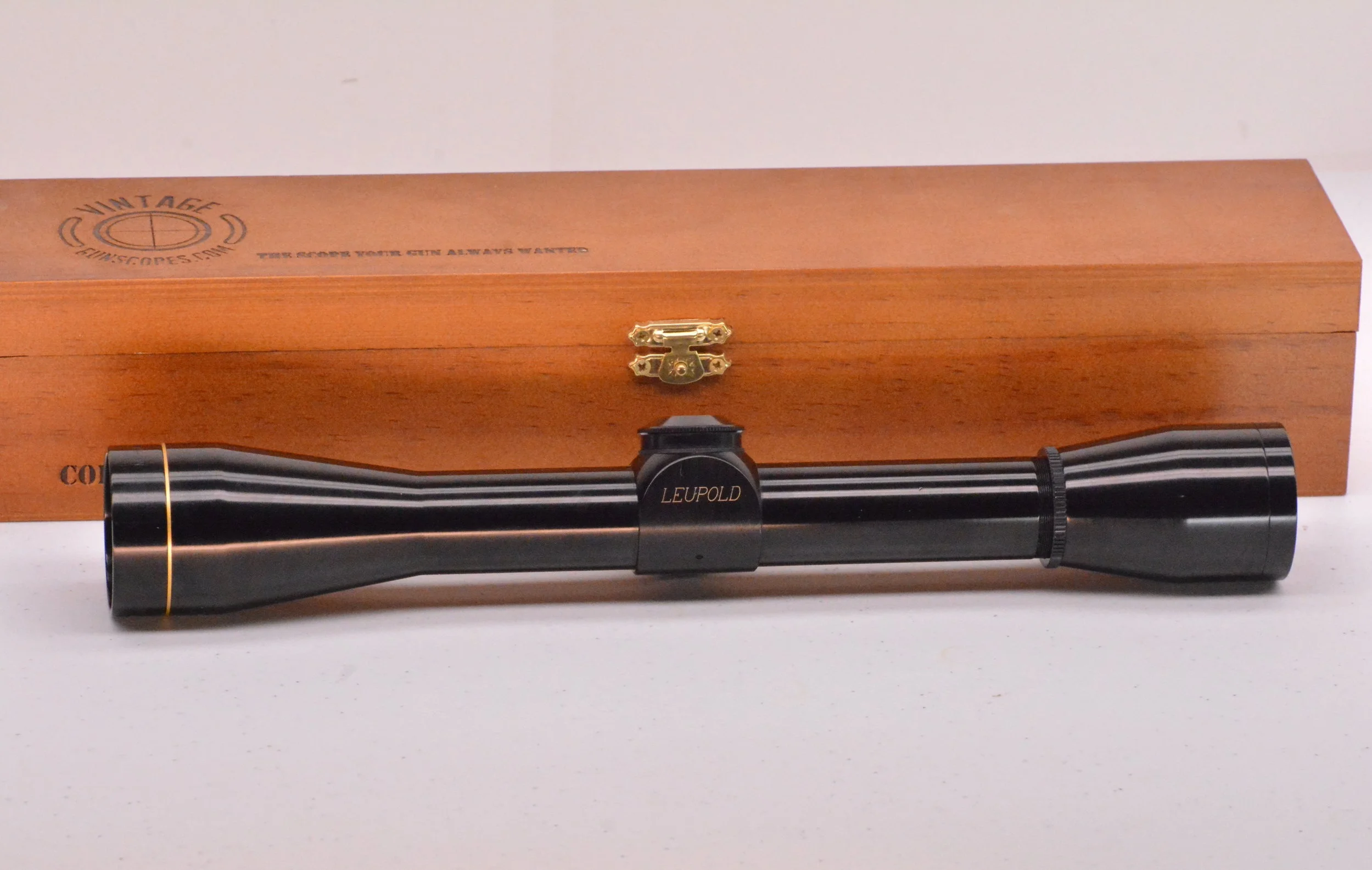 Leupold M8-6x, 38mm. 1". c.1975-83. Duplex - Refurbished.