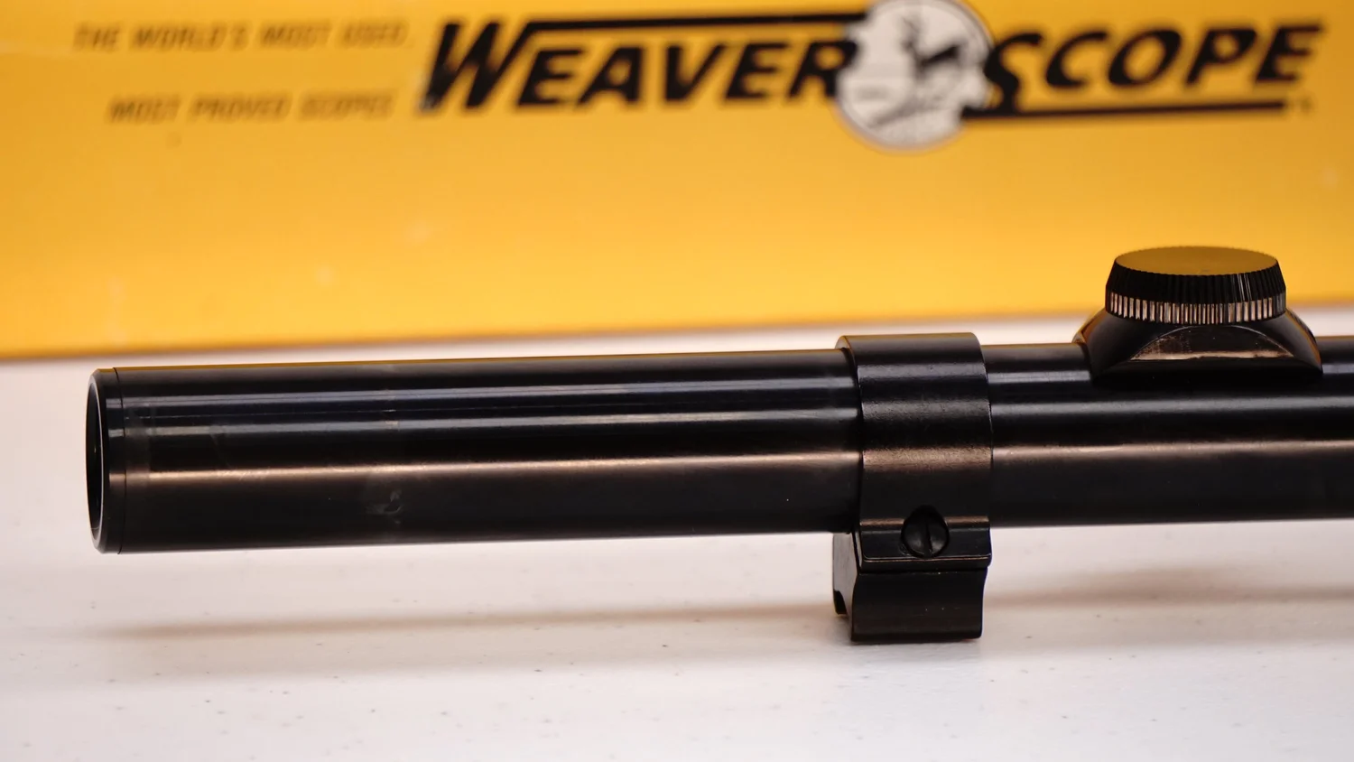 Vintage Gun Scopes — Weaver V22A 3x-6x Rimfire. 7/8