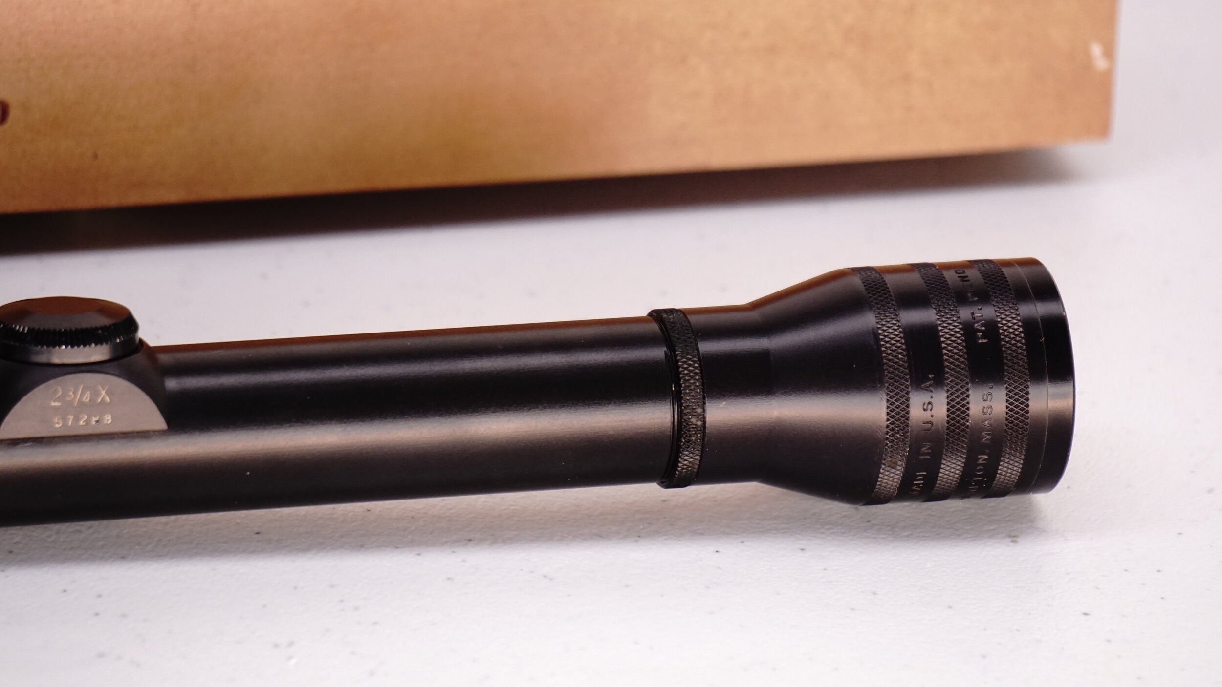 Vintage Gun Scopes — Kollmorgen 26mm Tube Bear Cub 2 3/4x Vintage Gun Scopes — Kollmorgen 26mm Tube Bear Cub 2 3/4x
