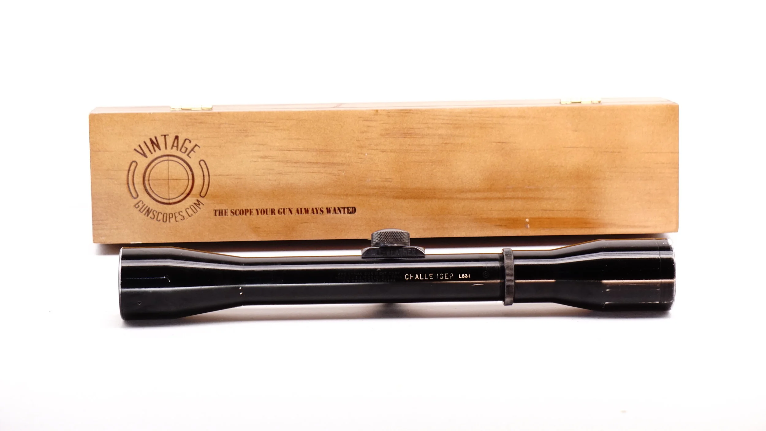 Vintage Gun Scopes — Lyman Challenger 4x. 26mm. c.1949-57